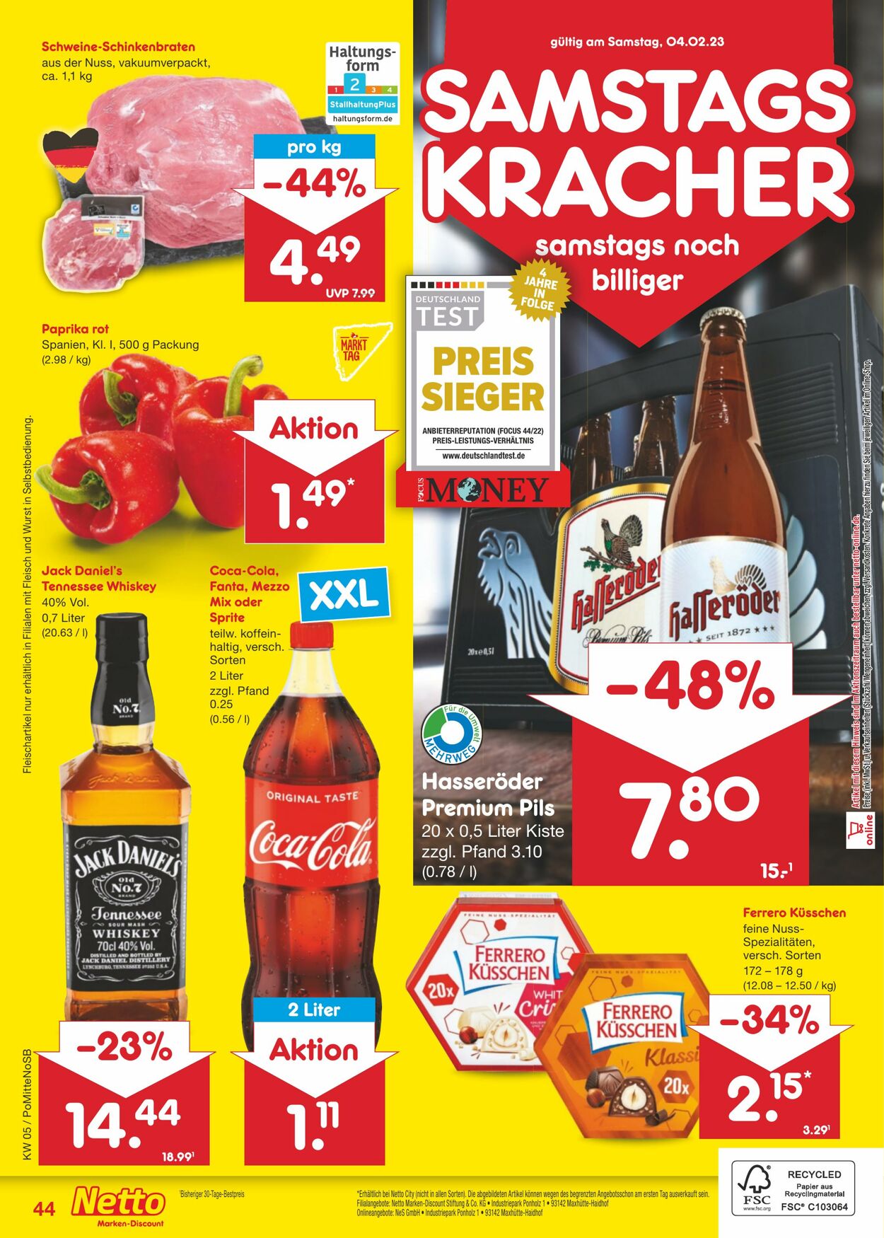 Prospekt Netto-Marken-Discount 30.01.2023 - 04.02.2023