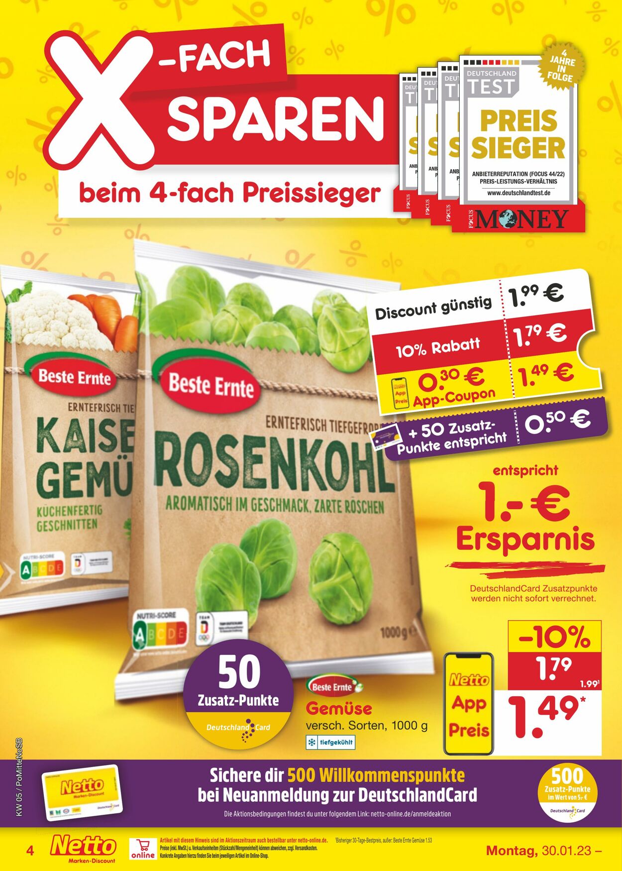 Prospekt Netto-Marken-Discount 30.01.2023 - 04.02.2023