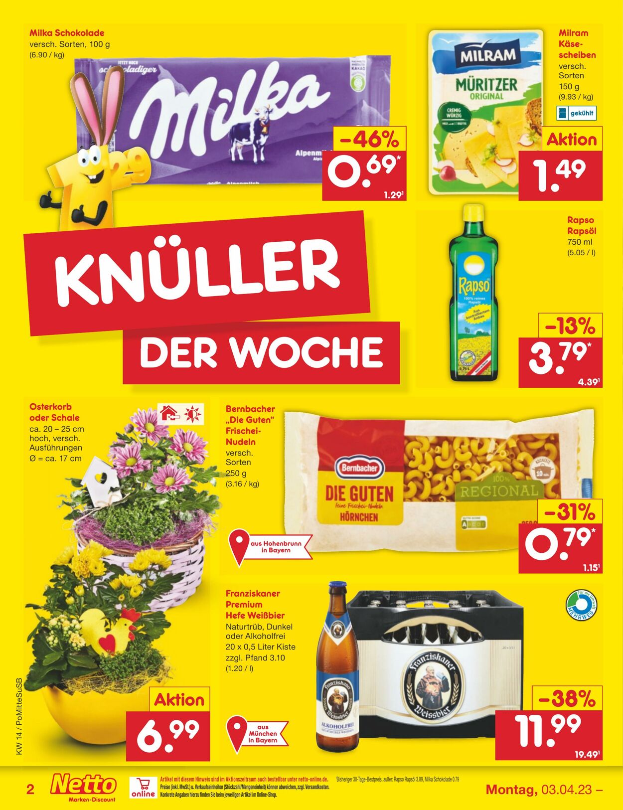 Prospekt Netto-Marken-Discount 03.04.2023 - 08.04.2023