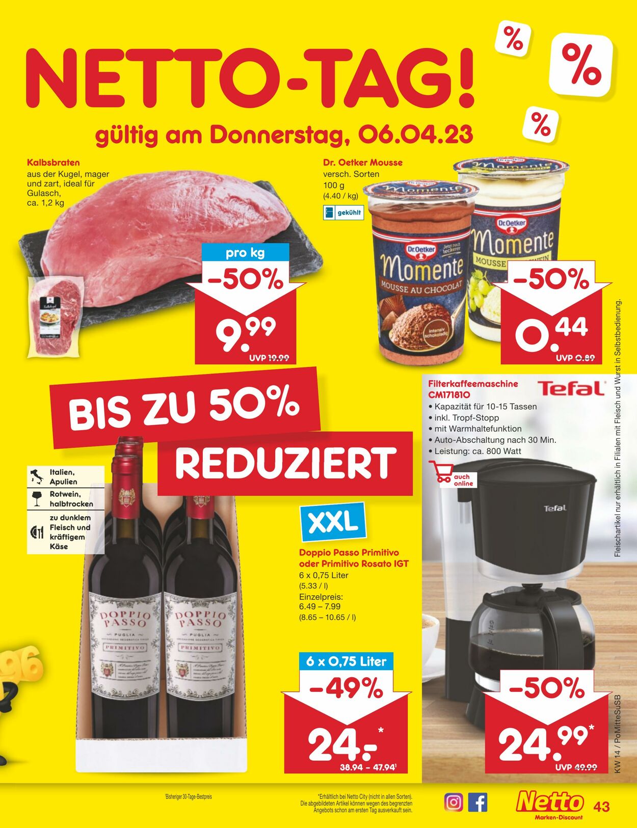 Prospekt Netto-Marken-Discount 03.04.2023 - 08.04.2023