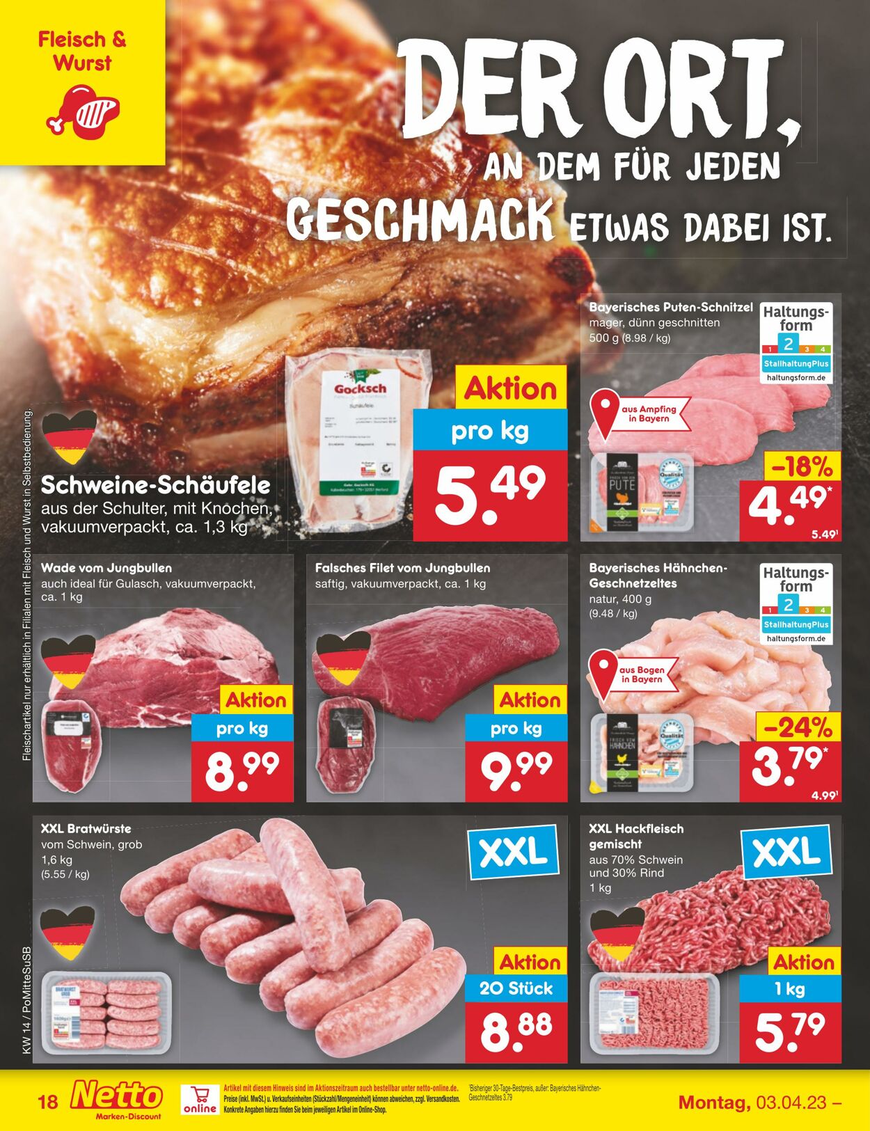 Prospekt Netto-Marken-Discount 03.04.2023 - 08.04.2023