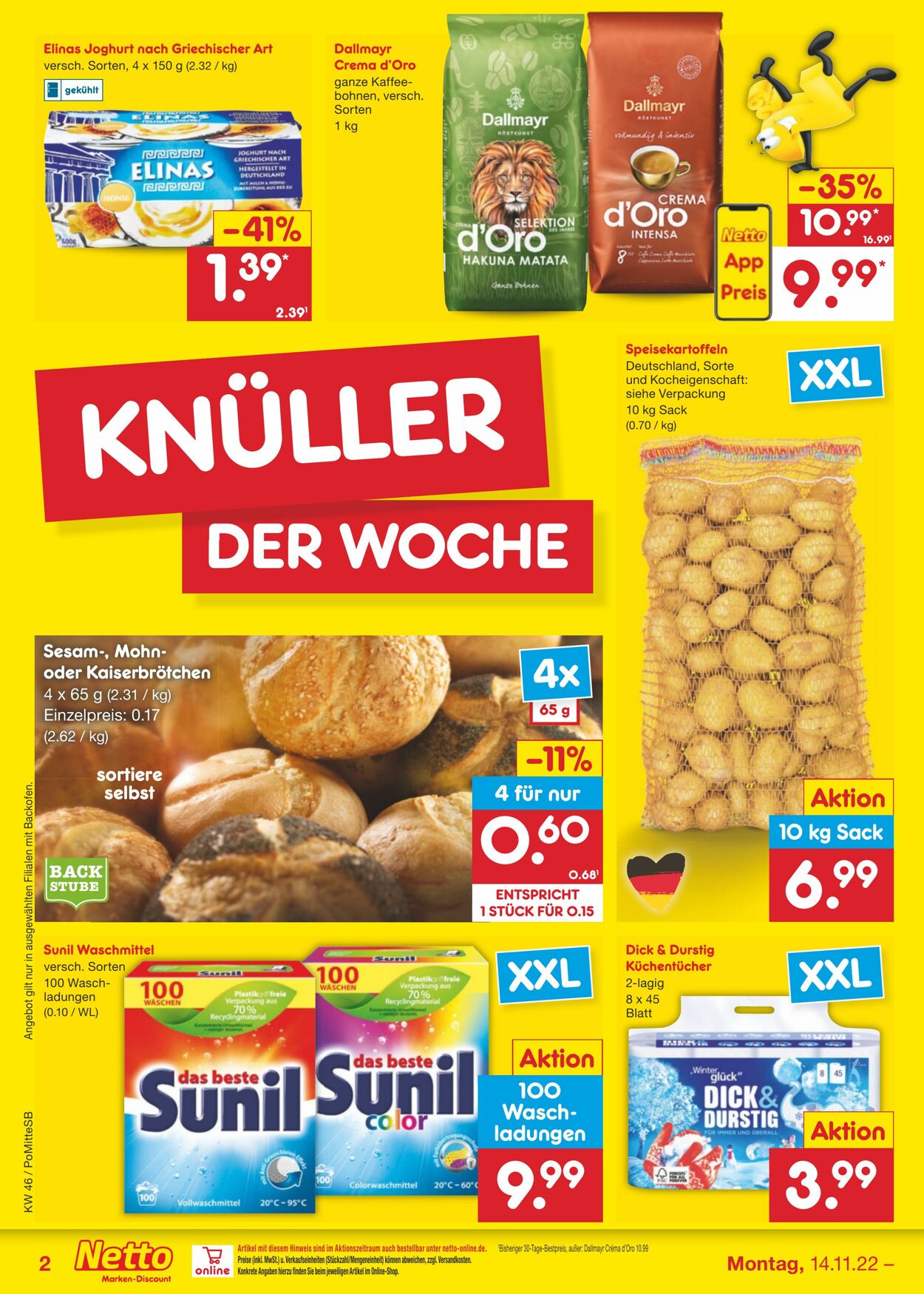 Prospekt Netto-Marken-Discount 14.11.2022 - 19.11.2022