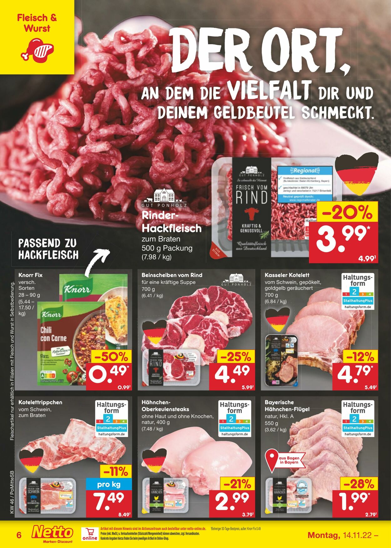 Prospekt Netto-Marken-Discount 14.11.2022 - 19.11.2022