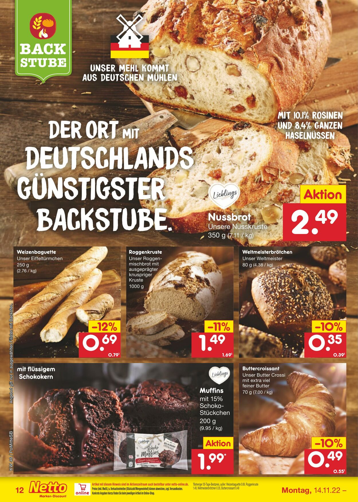 Prospekt Netto-Marken-Discount 14.11.2022 - 19.11.2022