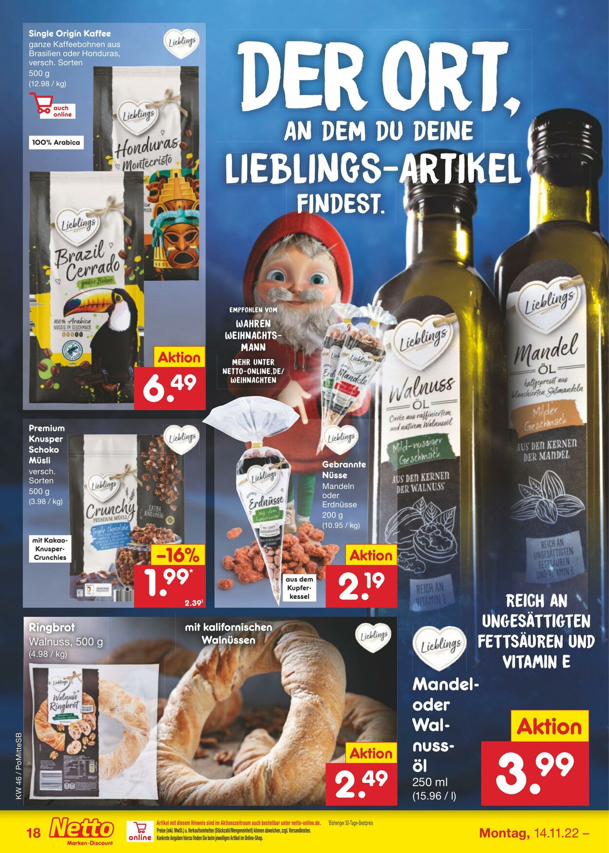 Prospekt Netto-Marken-Discount 14.11.2022 - 19.11.2022