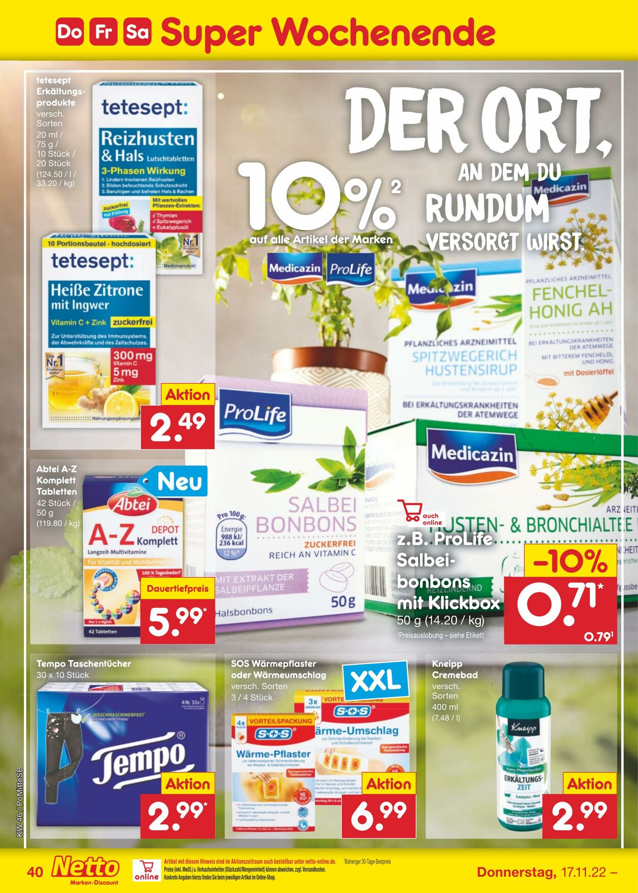 Prospekt Netto-Marken-Discount 14.11.2022 - 19.11.2022