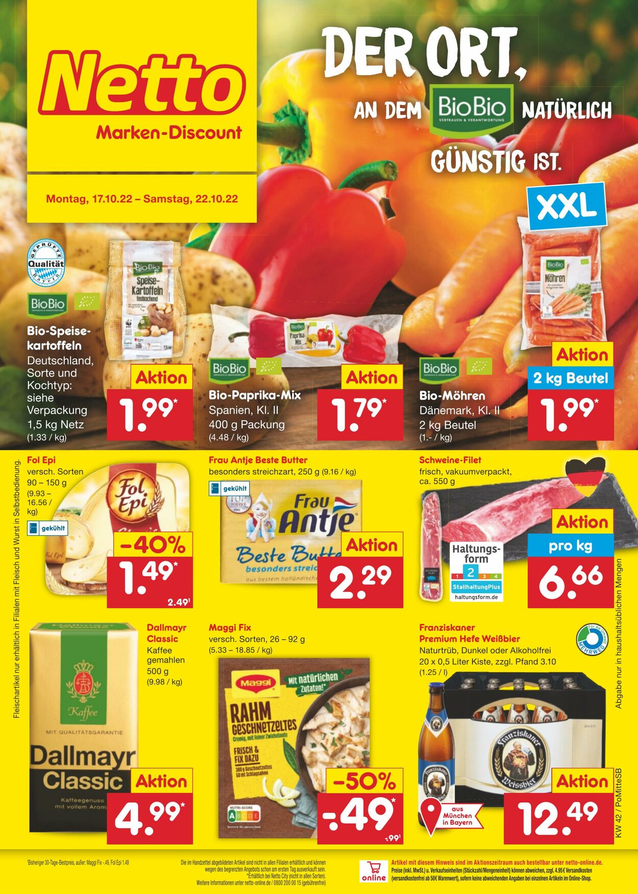 Prospekt Netto-Marken-Discount 17.10.2022 - 22.10.2022