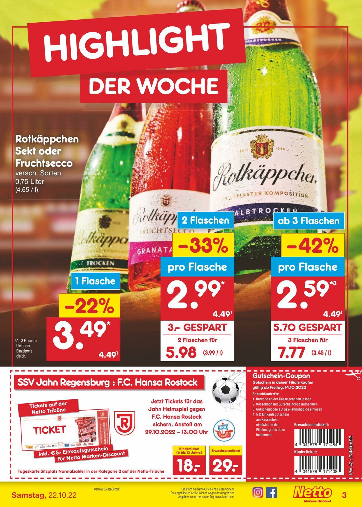 Prospekt Netto-Marken-Discount 17.10.2022 - 22.10.2022