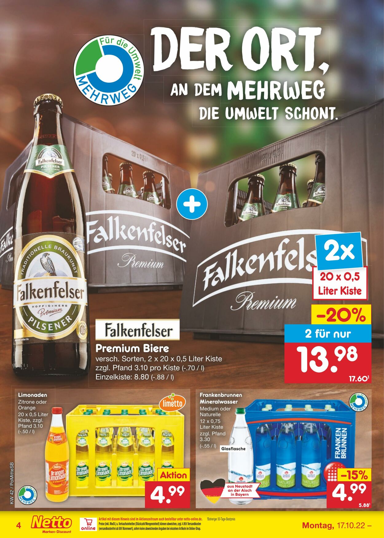 Prospekt Netto-Marken-Discount 17.10.2022 - 22.10.2022