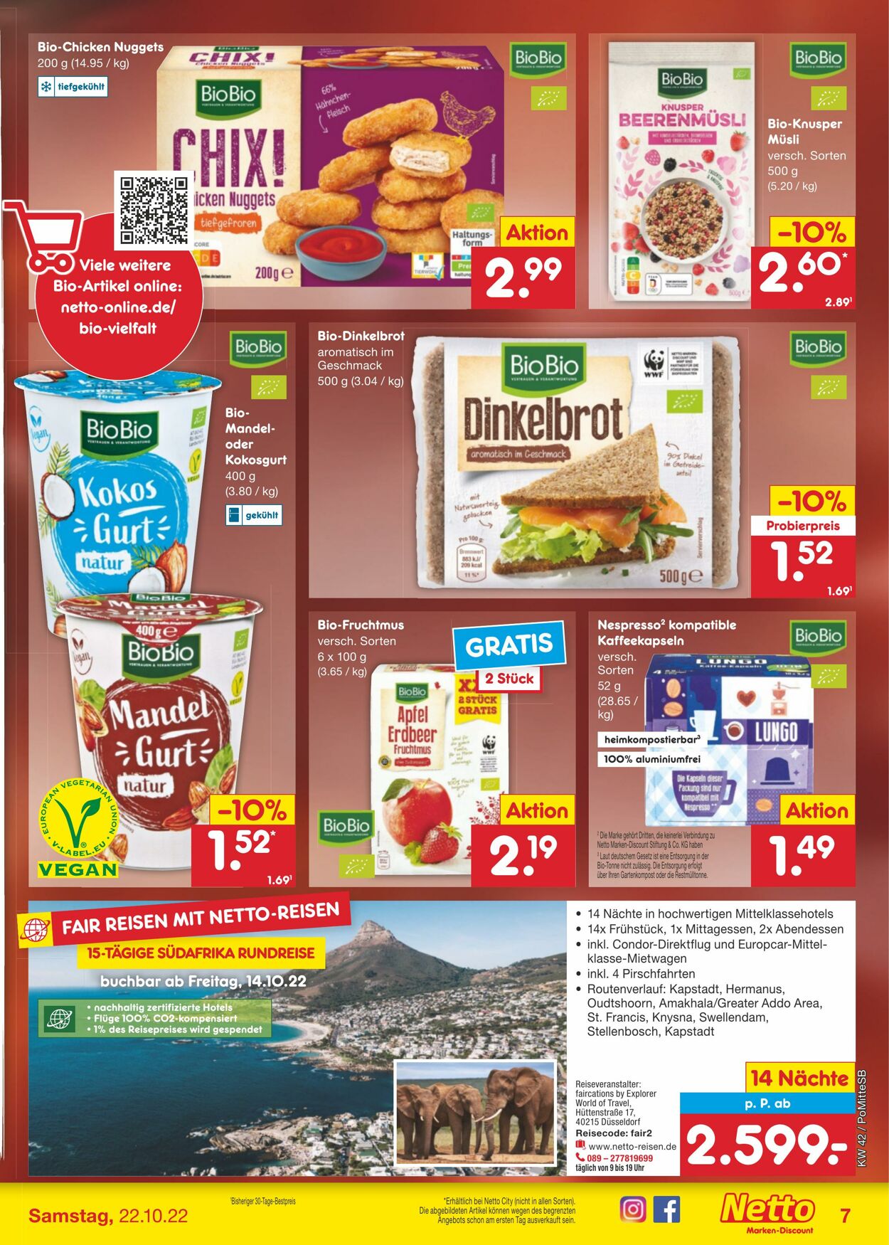 Prospekt Netto-Marken-Discount 17.10.2022 - 22.10.2022