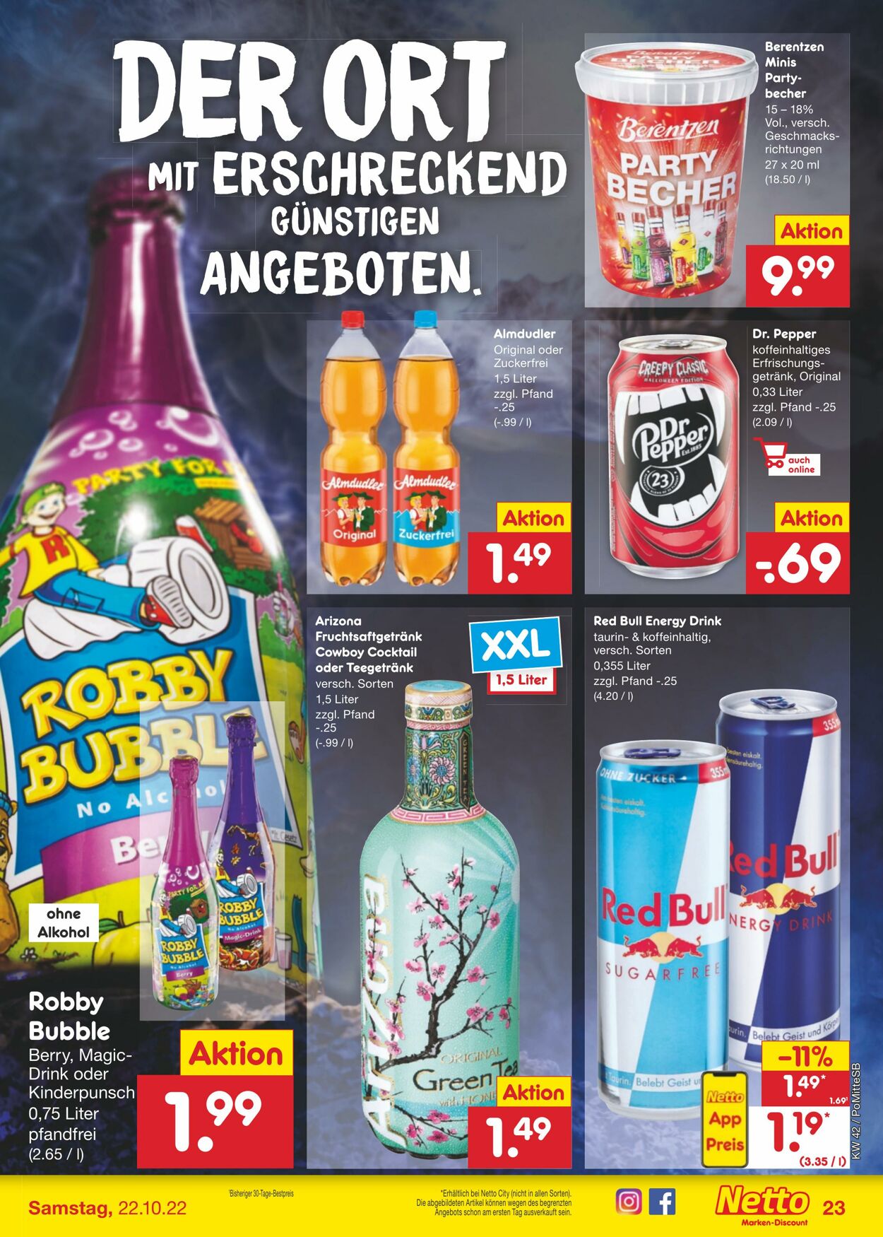 Prospekt Netto-Marken-Discount 17.10.2022 - 22.10.2022