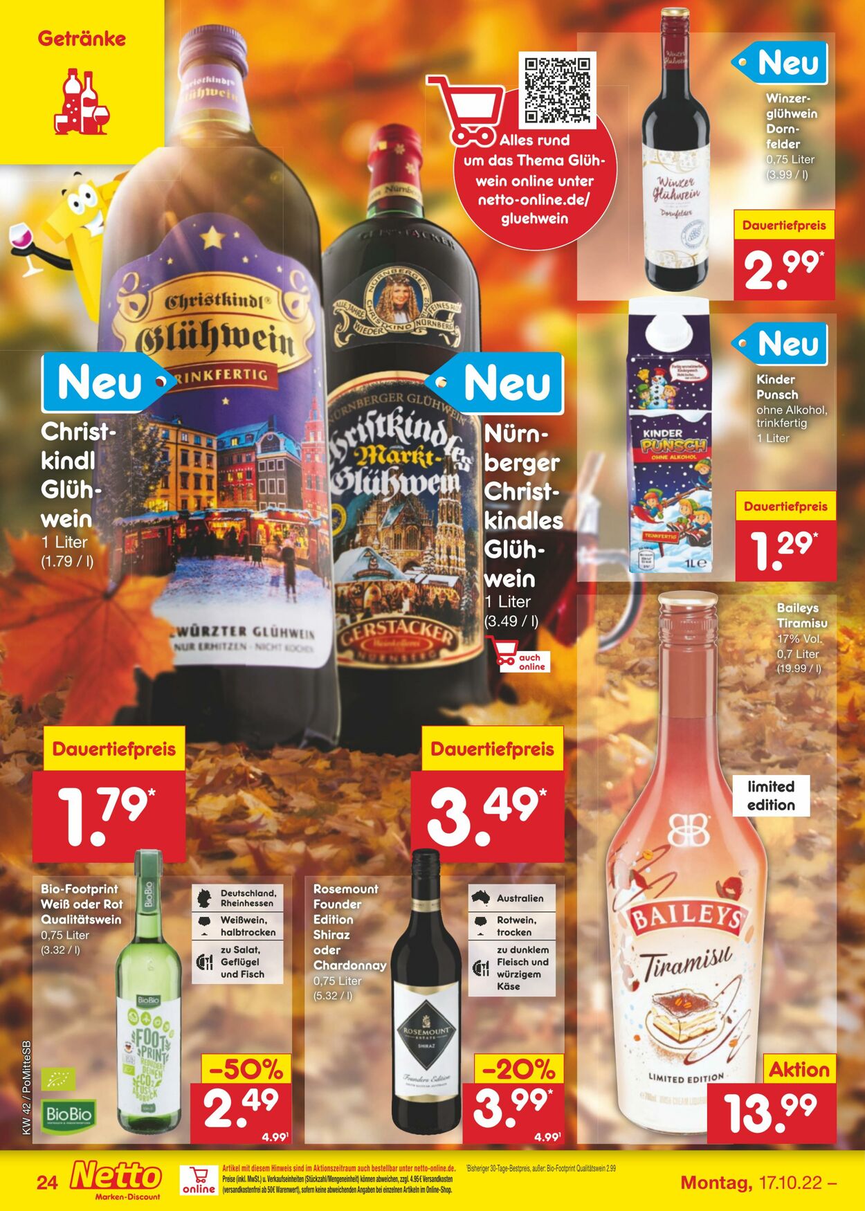 Prospekt Netto-Marken-Discount 17.10.2022 - 22.10.2022