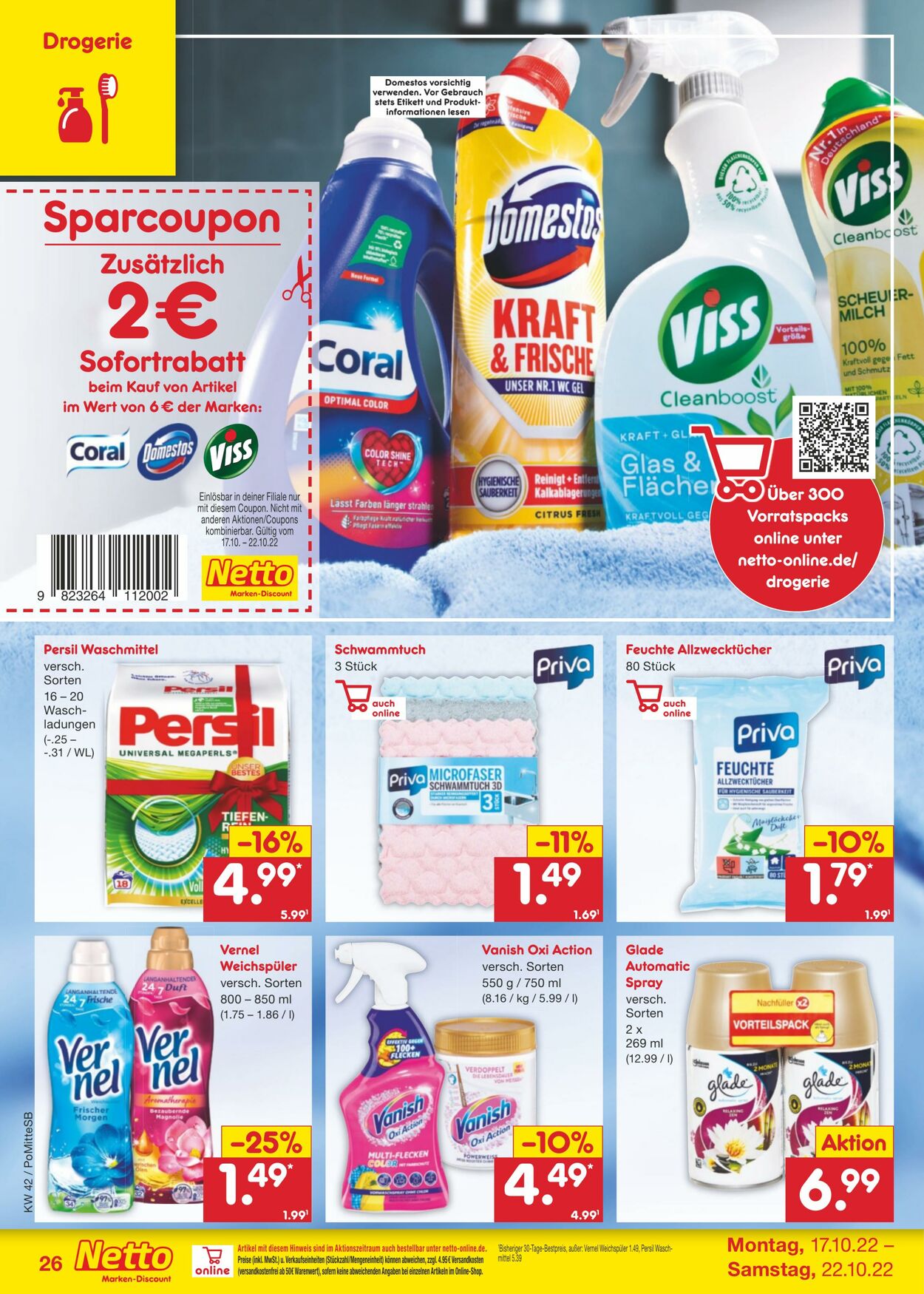 Prospekt Netto-Marken-Discount 17.10.2022 - 22.10.2022