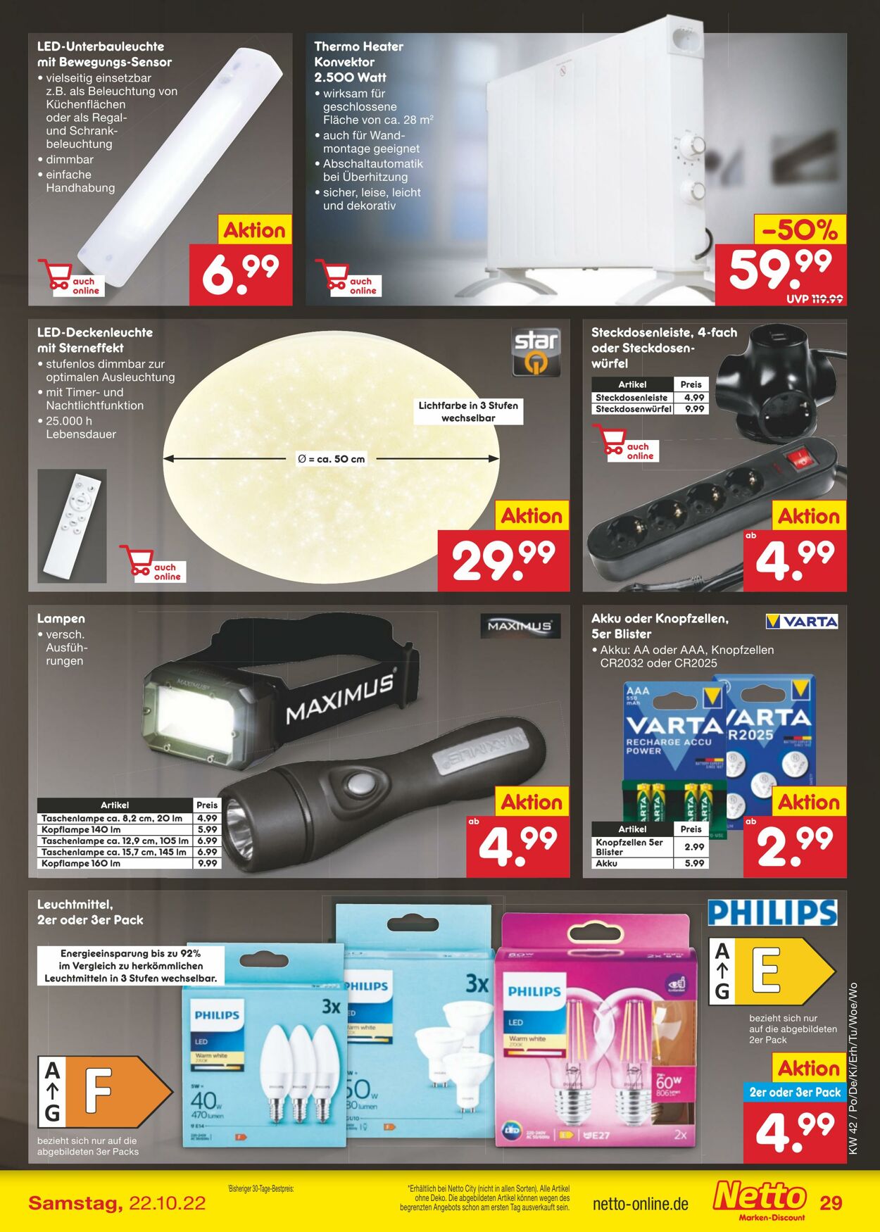 Prospekt Netto-Marken-Discount 17.10.2022 - 22.10.2022