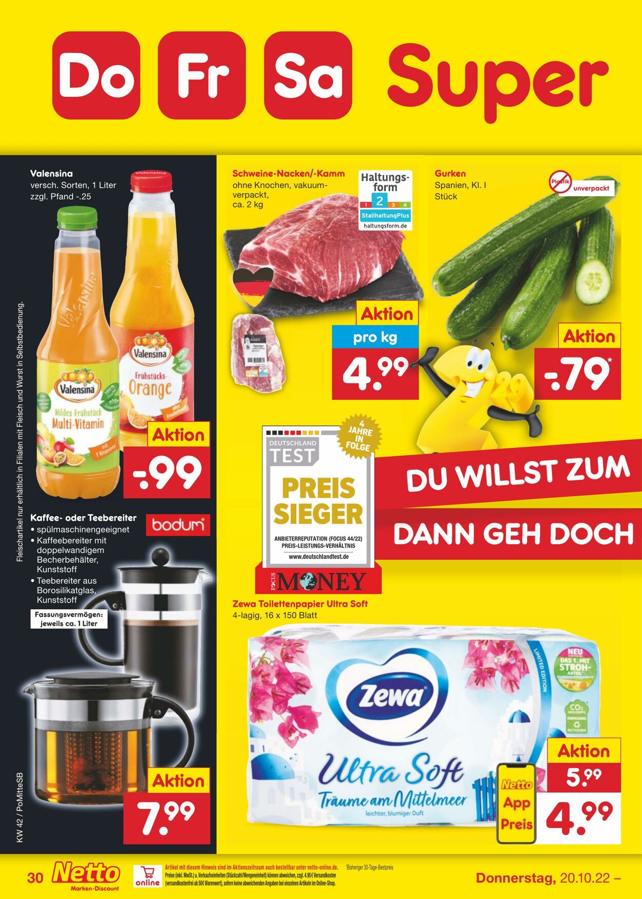 Prospekt Netto-Marken-Discount 17.10.2022 - 22.10.2022