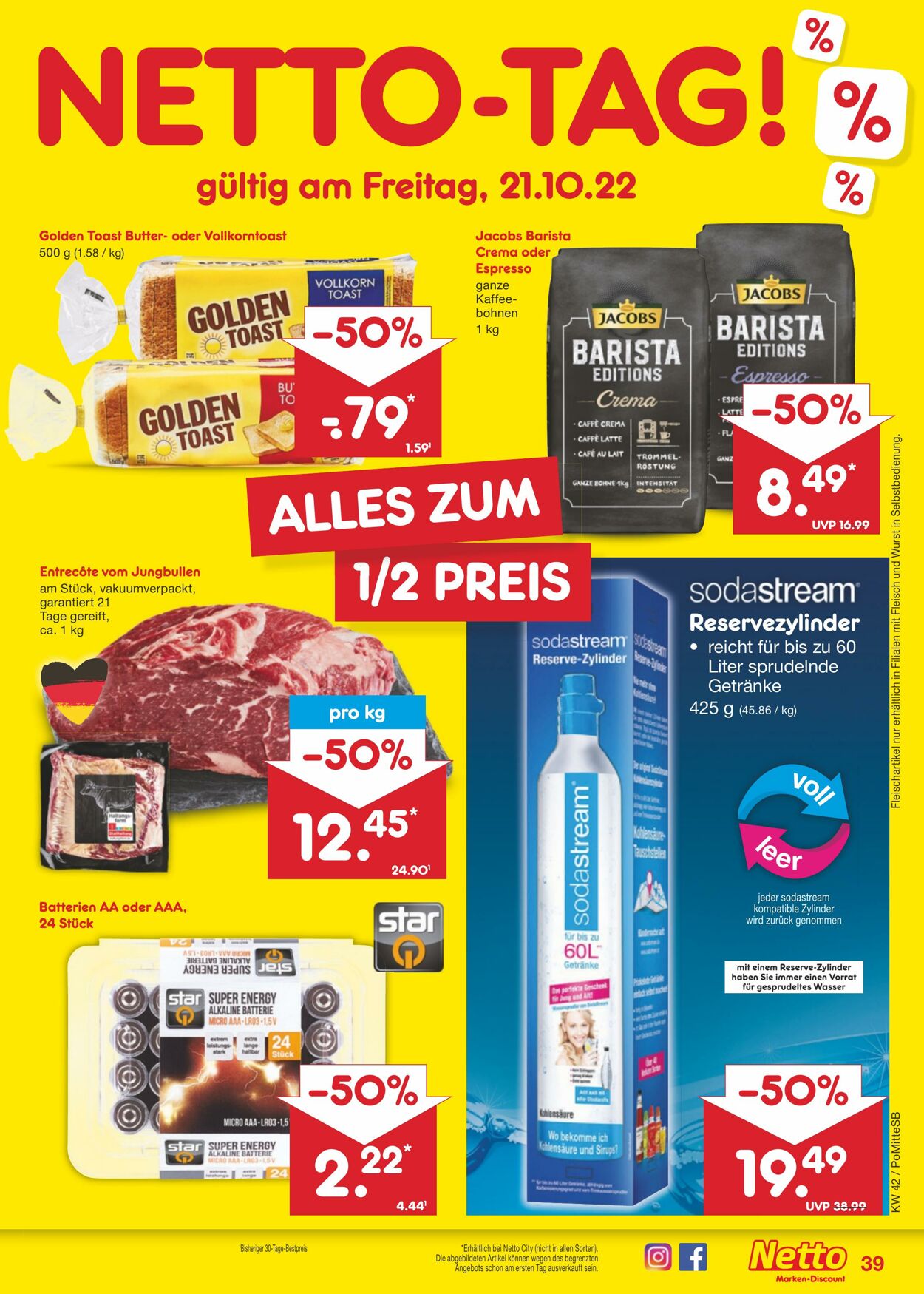 Prospekt Netto-Marken-Discount 17.10.2022 - 22.10.2022