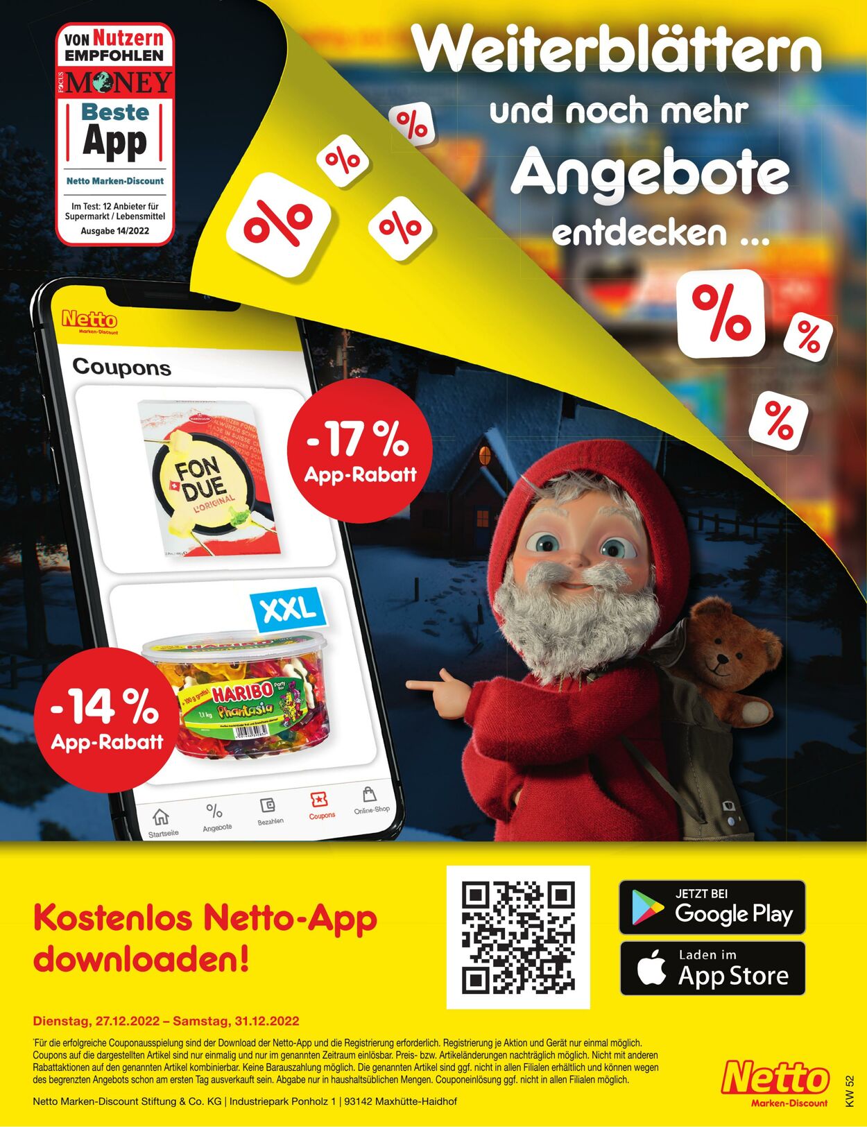 Prospekt Netto-Marken-Discount 26.12.2022 - 31.12.2022