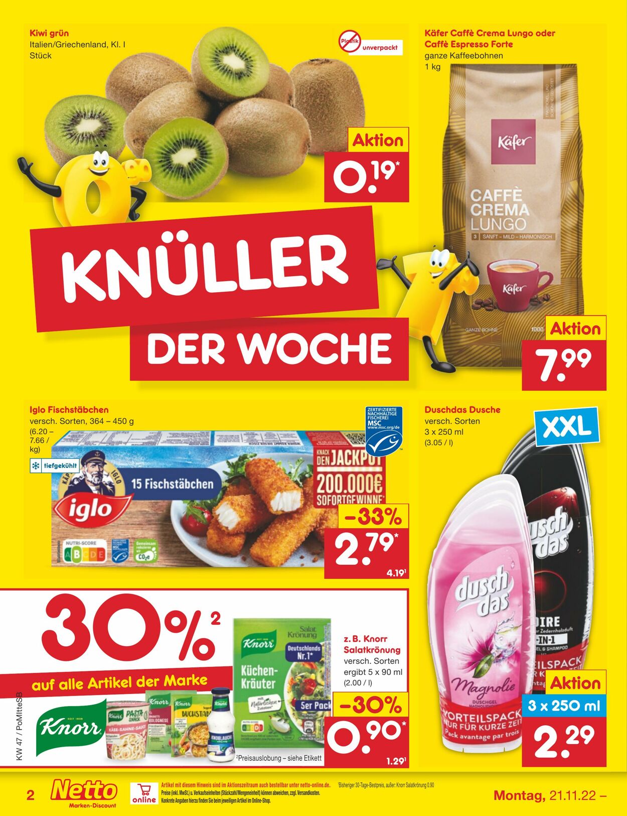 Prospekt Netto-Marken-Discount 21.11.2022 - 26.11.2022