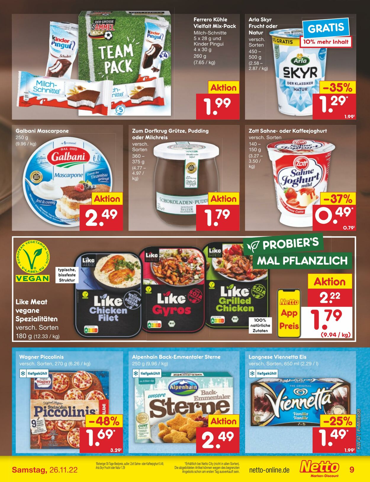 Prospekt Netto-Marken-Discount 21.11.2022 - 26.11.2022