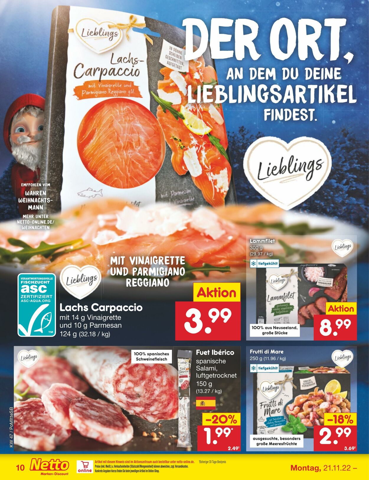 Prospekt Netto-Marken-Discount 21.11.2022 - 26.11.2022