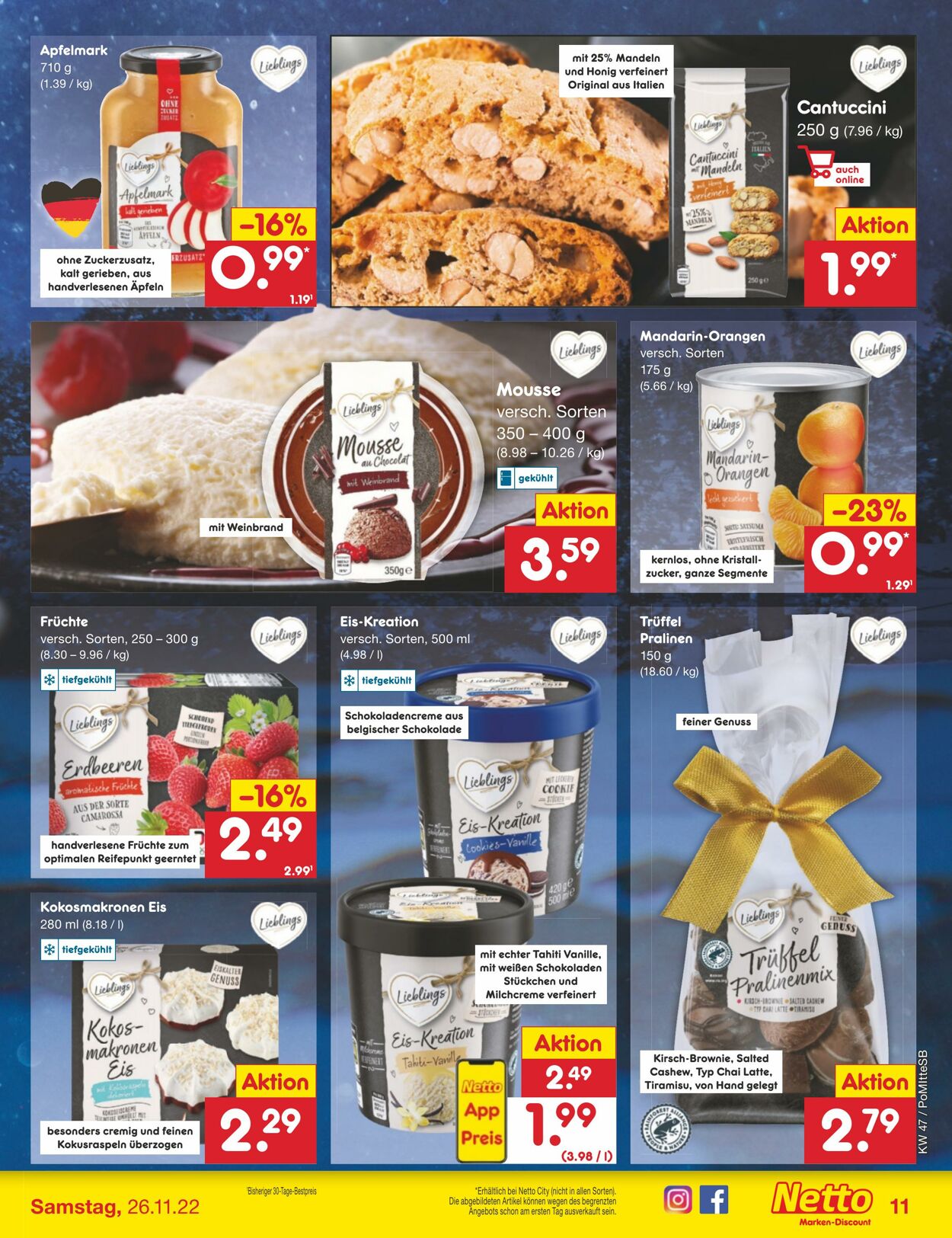 Prospekt Netto-Marken-Discount 21.11.2022 - 26.11.2022