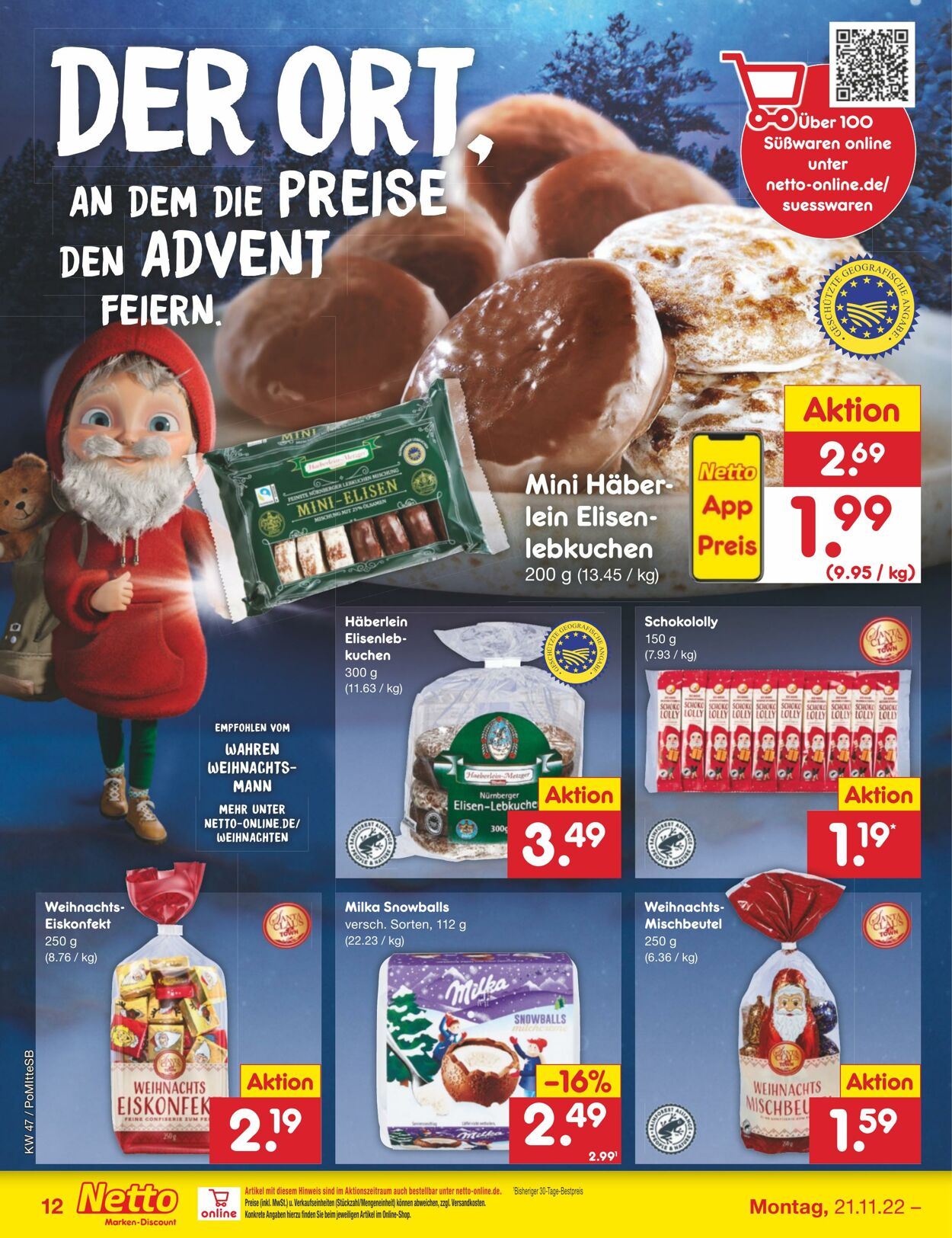 Prospekt Netto-Marken-Discount 21.11.2022 - 26.11.2022