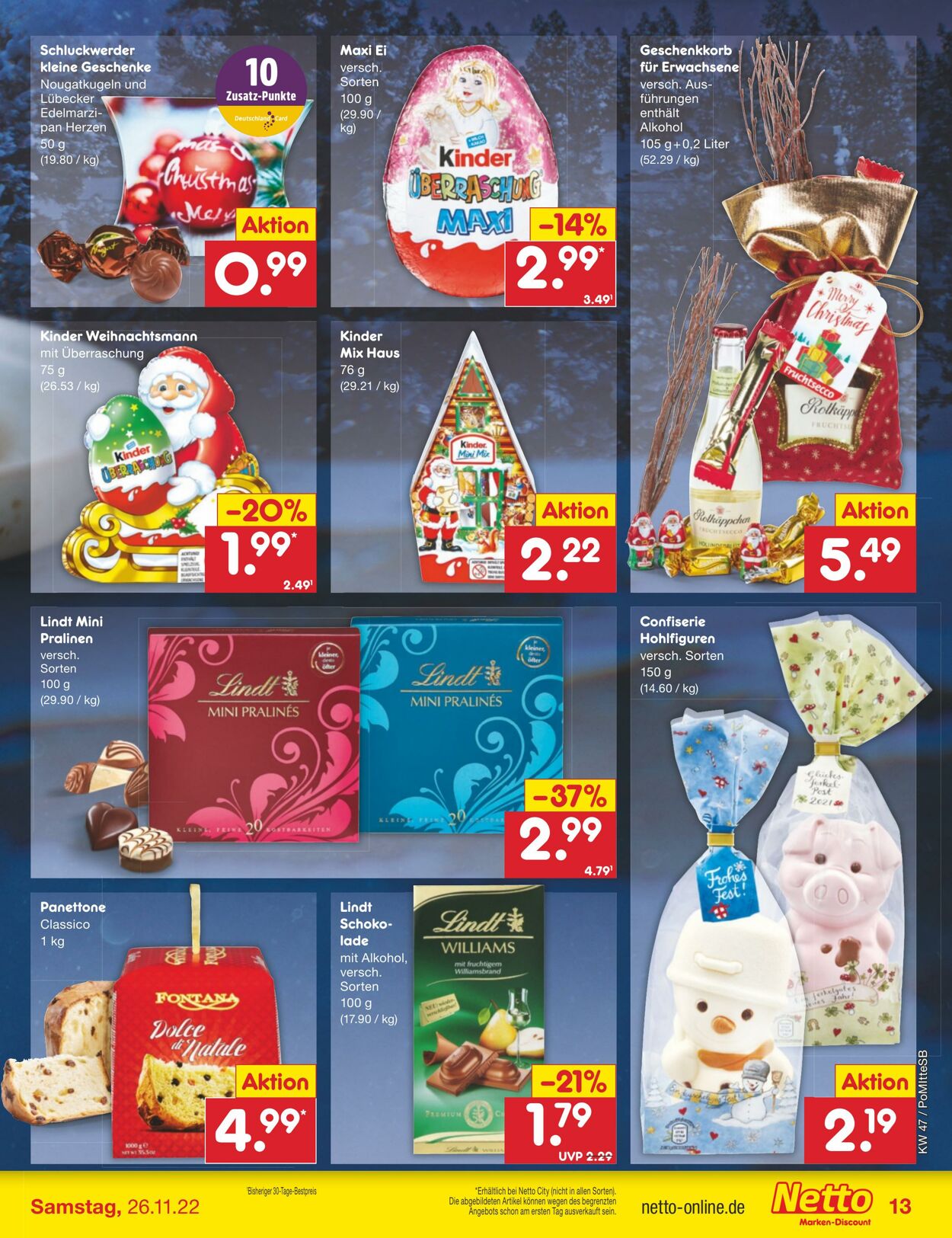 Prospekt Netto-Marken-Discount 21.11.2022 - 26.11.2022