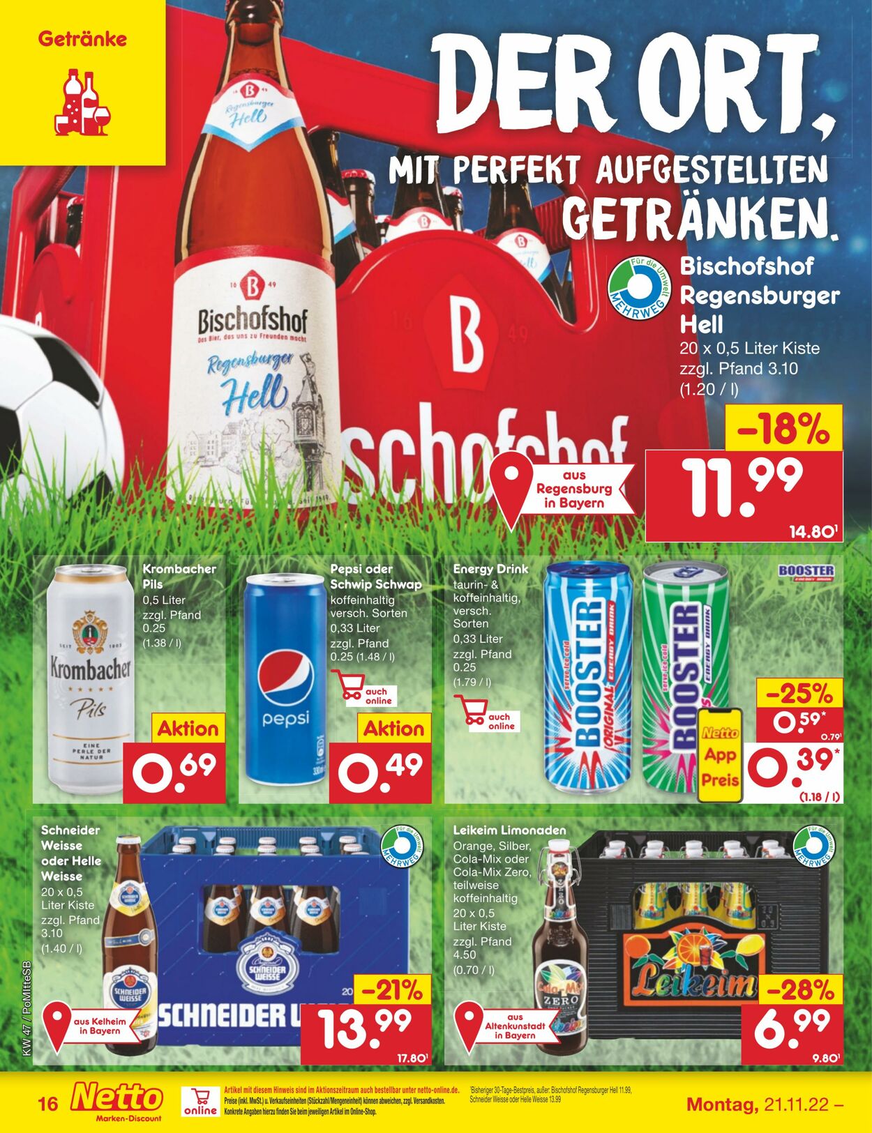 Prospekt Netto-Marken-Discount 21.11.2022 - 26.11.2022