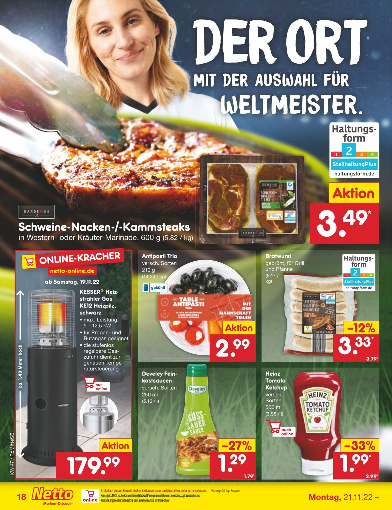 Prospekt Netto-Marken-Discount 21.11.2022 - 26.11.2022