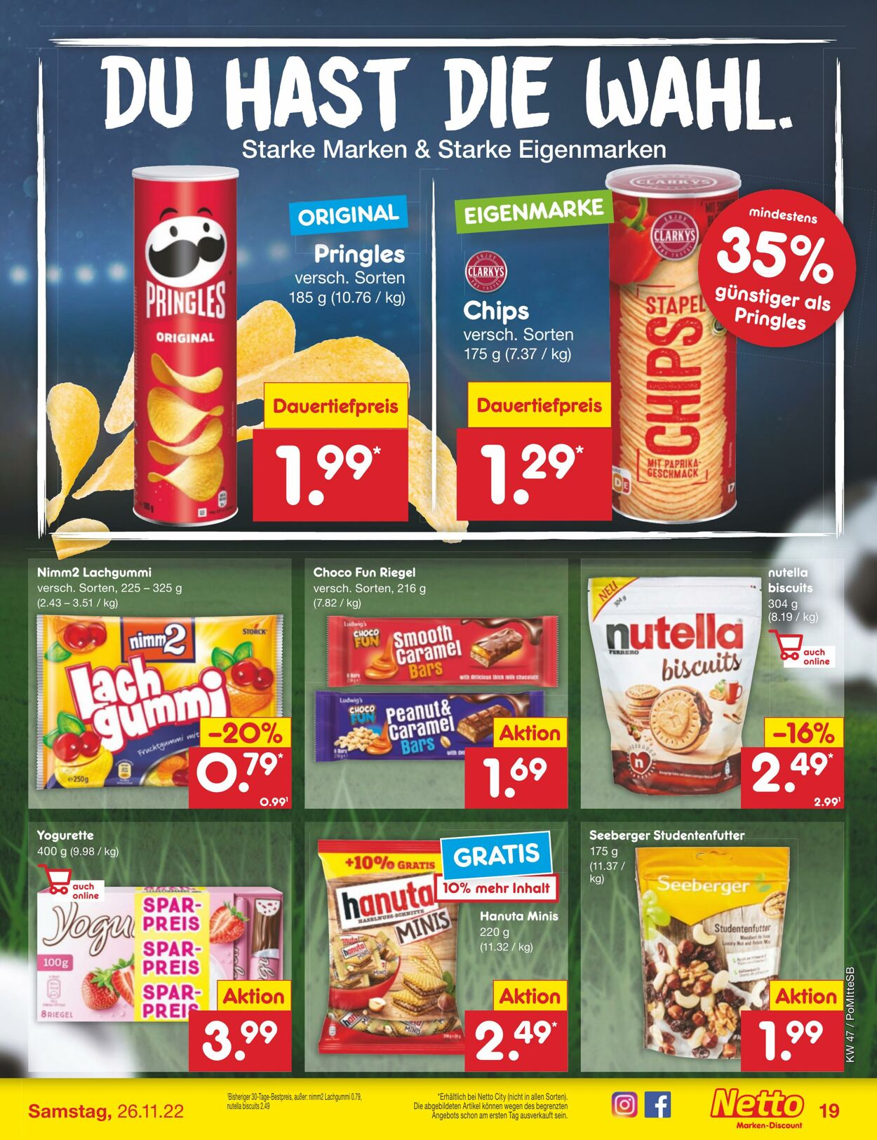 Prospekt Netto-Marken-Discount 21.11.2022 - 26.11.2022