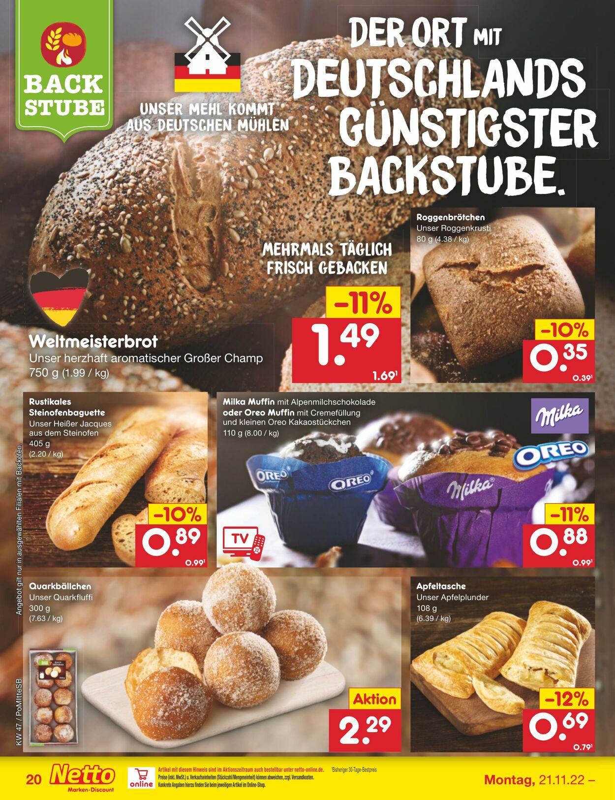 Prospekt Netto-Marken-Discount 21.11.2022 - 26.11.2022