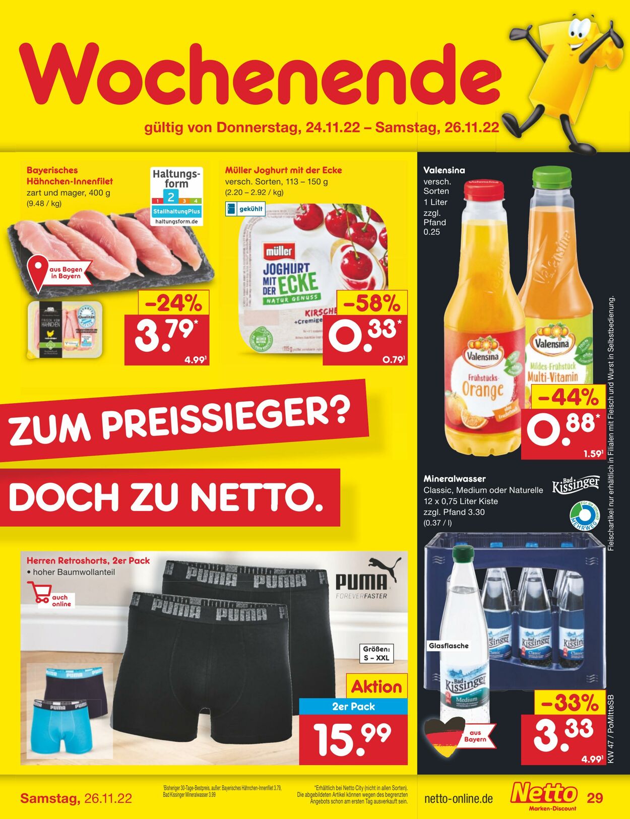 Prospekt Netto-Marken-Discount 21.11.2022 - 26.11.2022