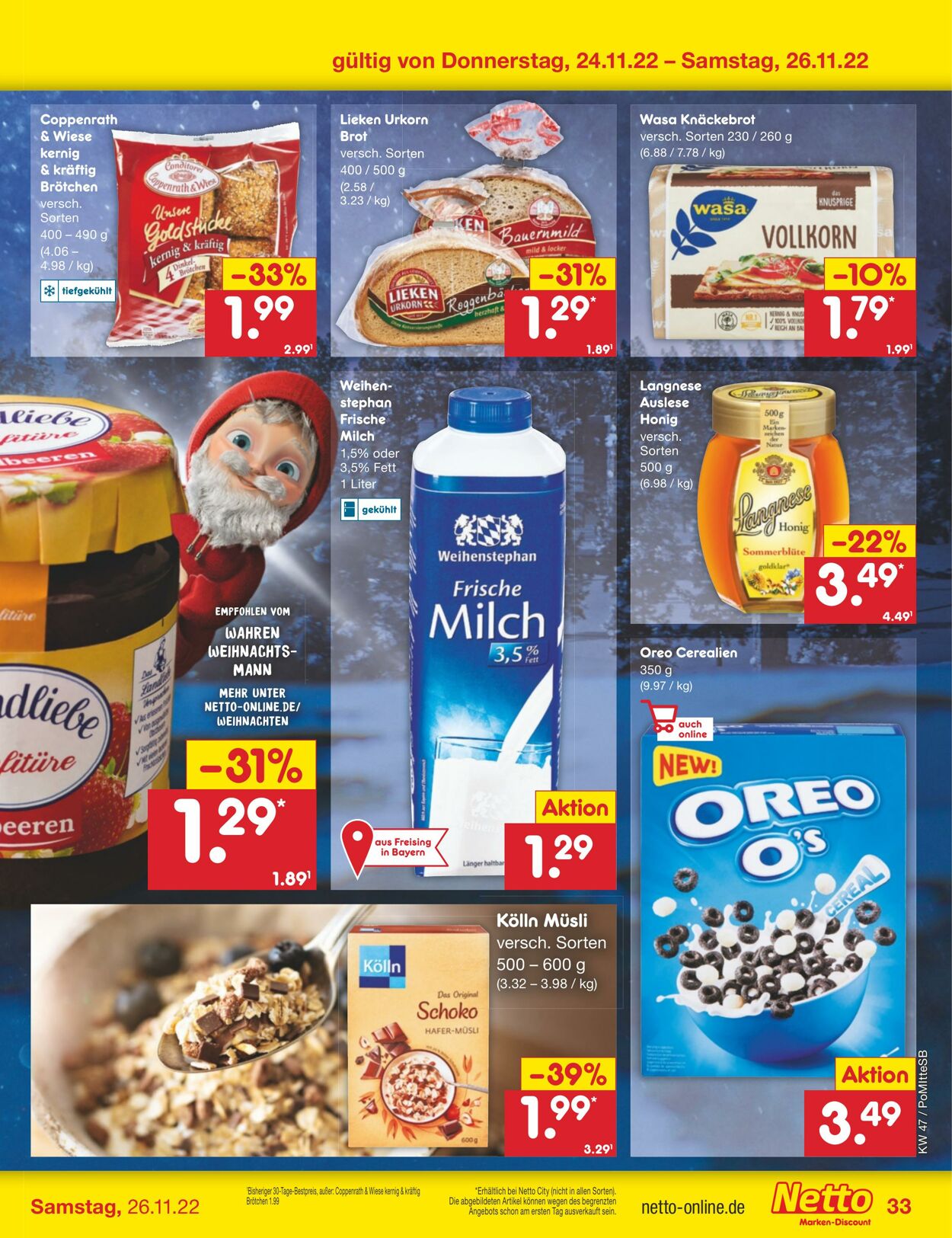 Prospekt Netto-Marken-Discount 21.11.2022 - 26.11.2022