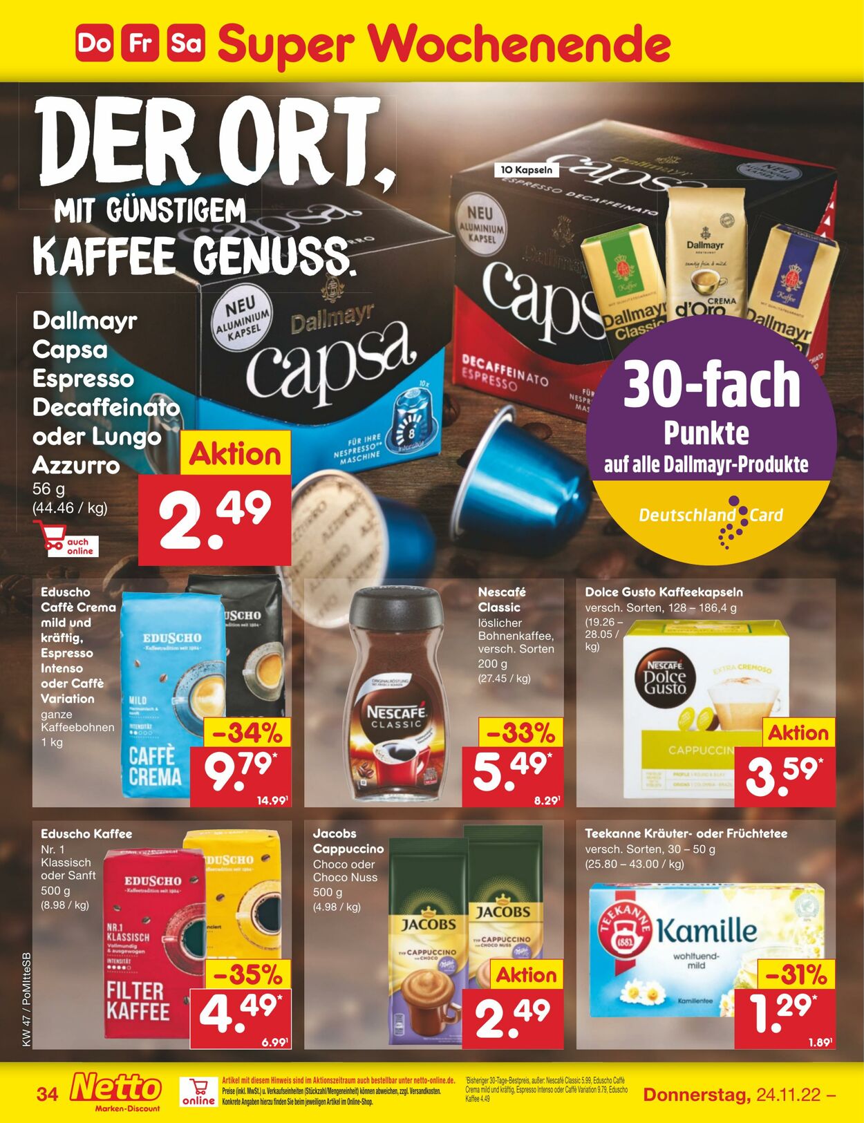 Prospekt Netto-Marken-Discount 21.11.2022 - 26.11.2022