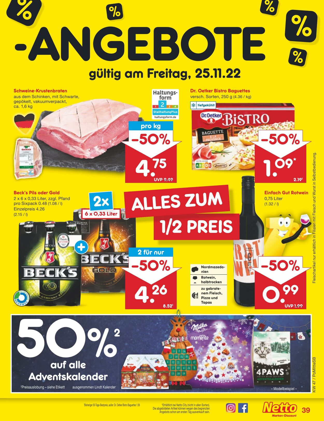 Prospekt Netto-Marken-Discount 21.11.2022 - 26.11.2022