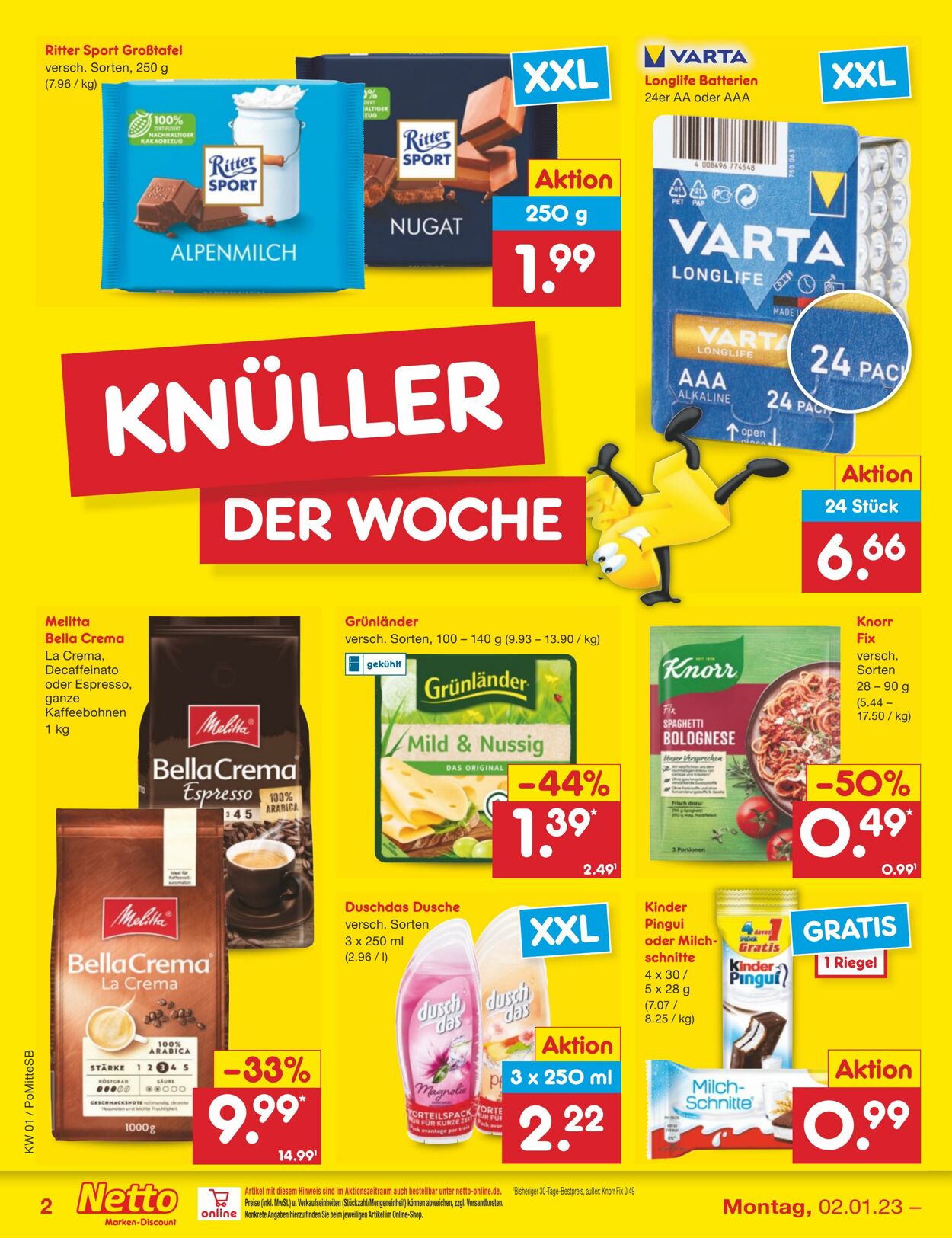 Prospekt Netto-Marken-Discount 02.01.2023 - 07.01.2023