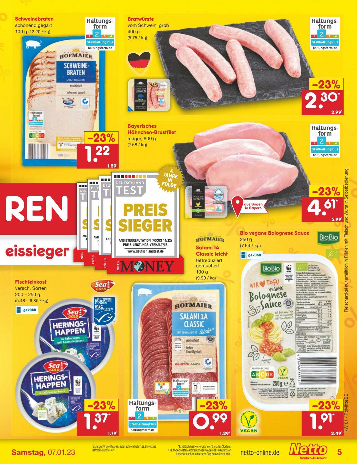 Prospekt Netto-Marken-Discount 02.01.2023 - 07.01.2023