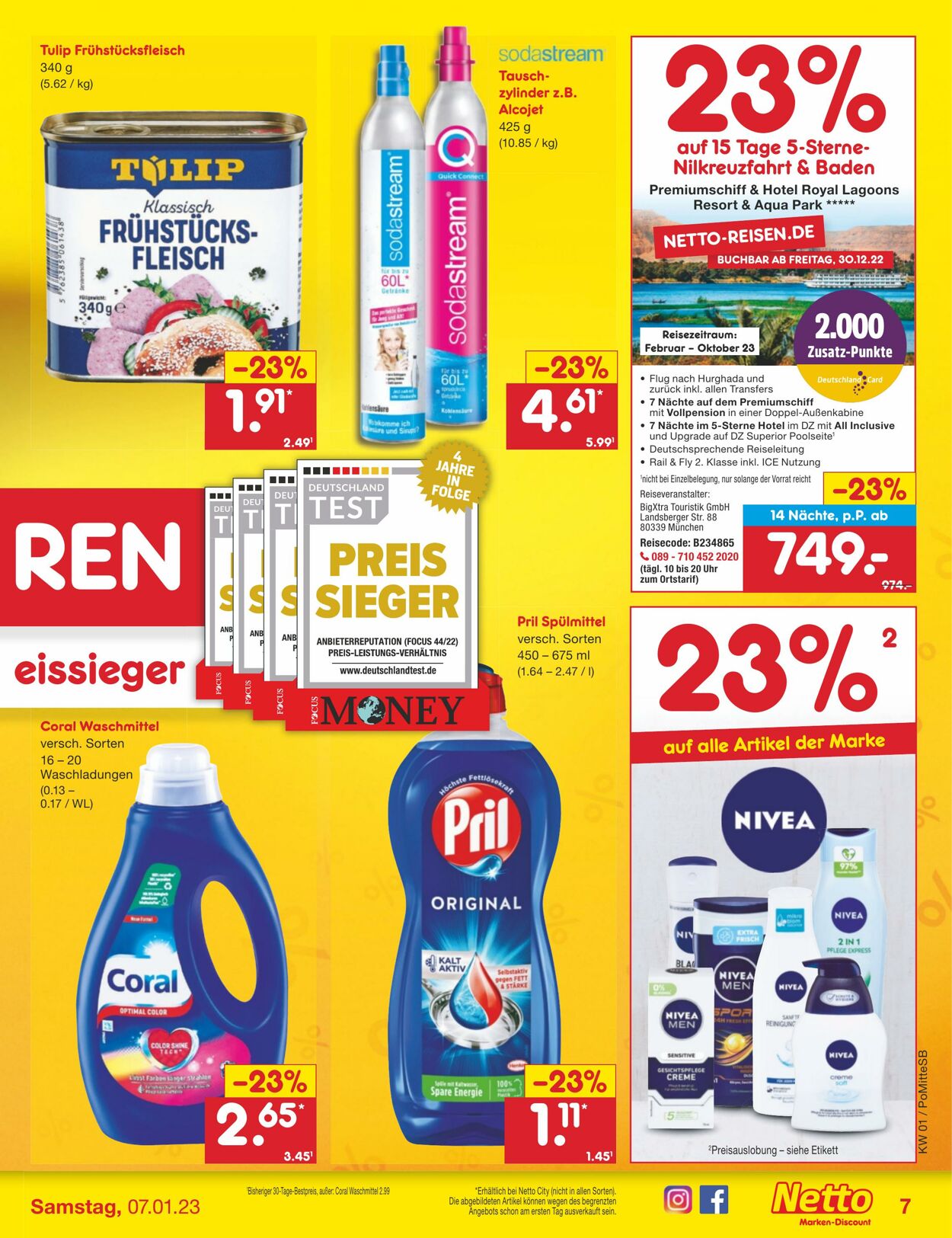 Prospekt Netto-Marken-Discount 02.01.2023 - 07.01.2023