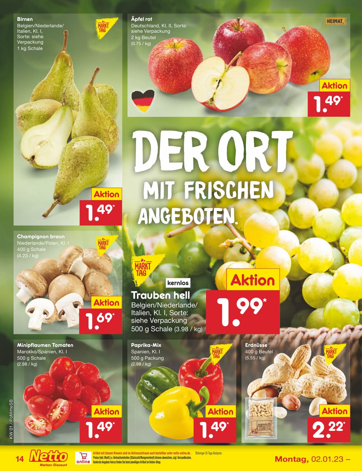 Prospekt Netto-Marken-Discount 02.01.2023 - 07.01.2023