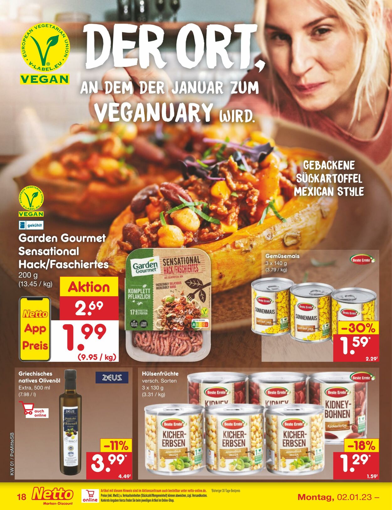 Prospekt Netto-Marken-Discount 02.01.2023 - 07.01.2023