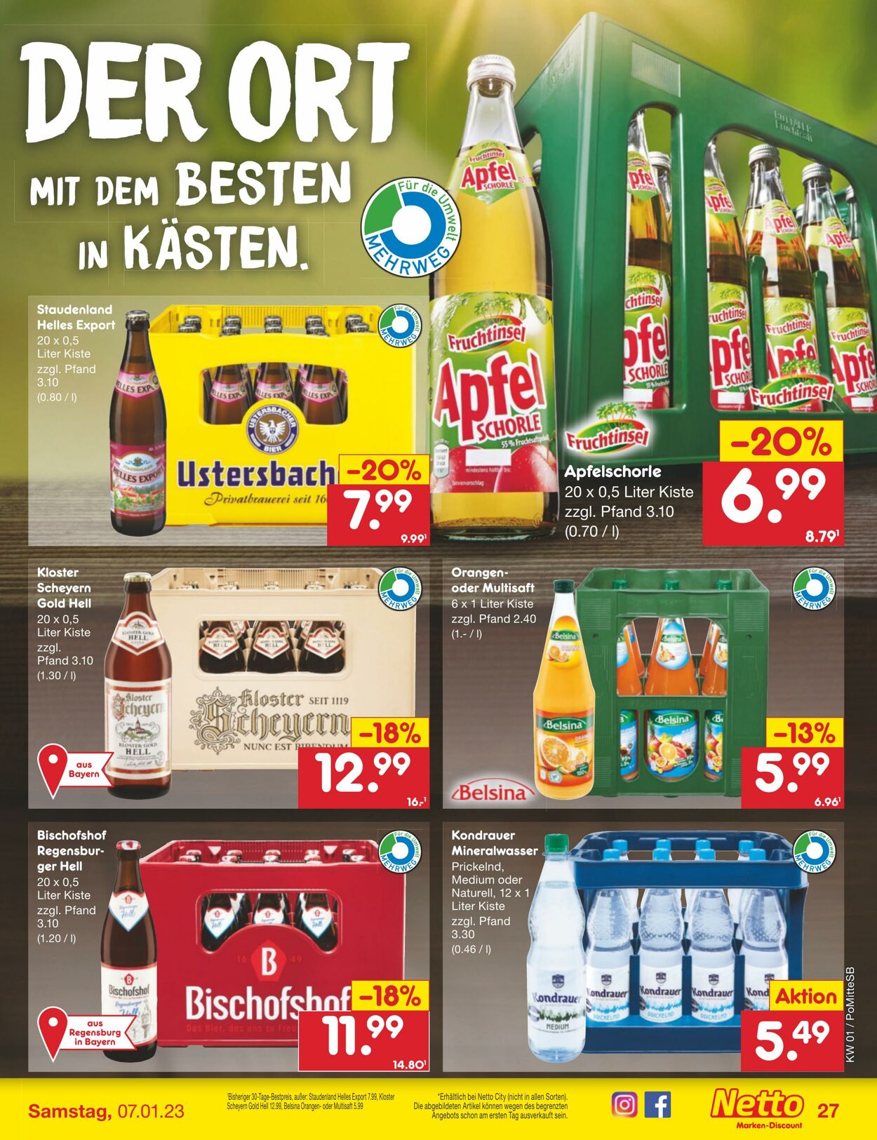 Prospekt Netto-Marken-Discount 02.01.2023 - 07.01.2023