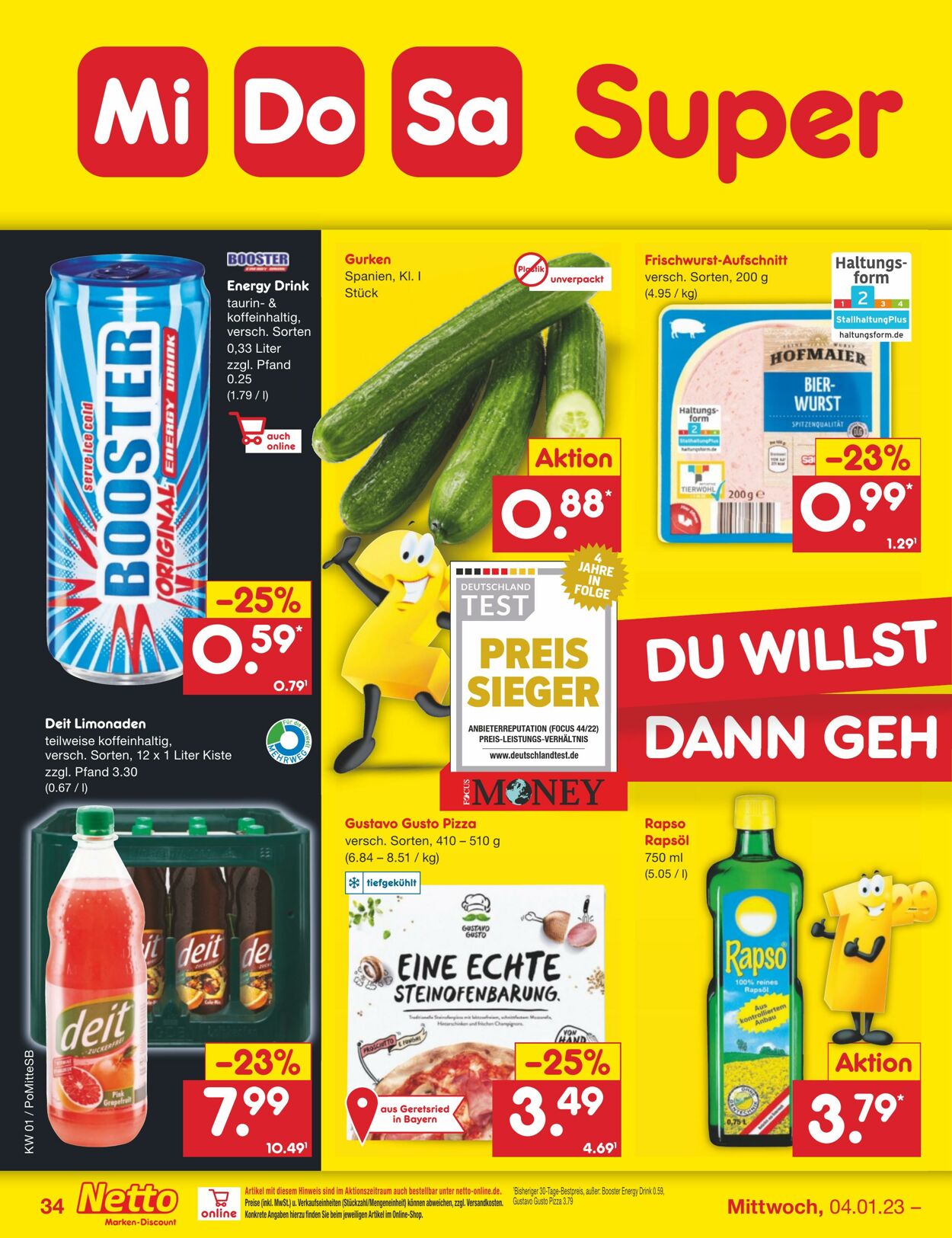 Prospekt Netto-Marken-Discount 02.01.2023 - 07.01.2023