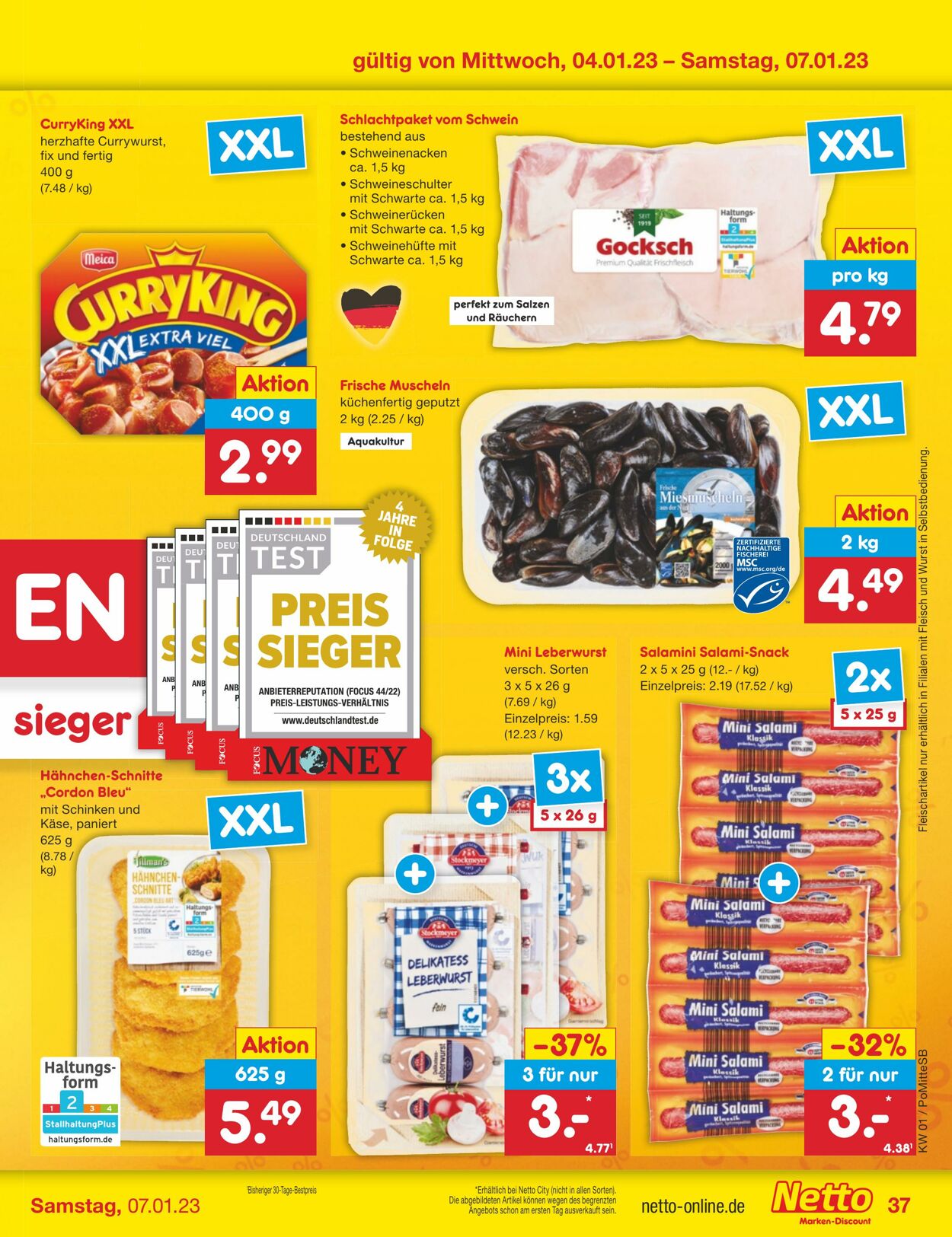 Prospekt Netto-Marken-Discount 02.01.2023 - 07.01.2023