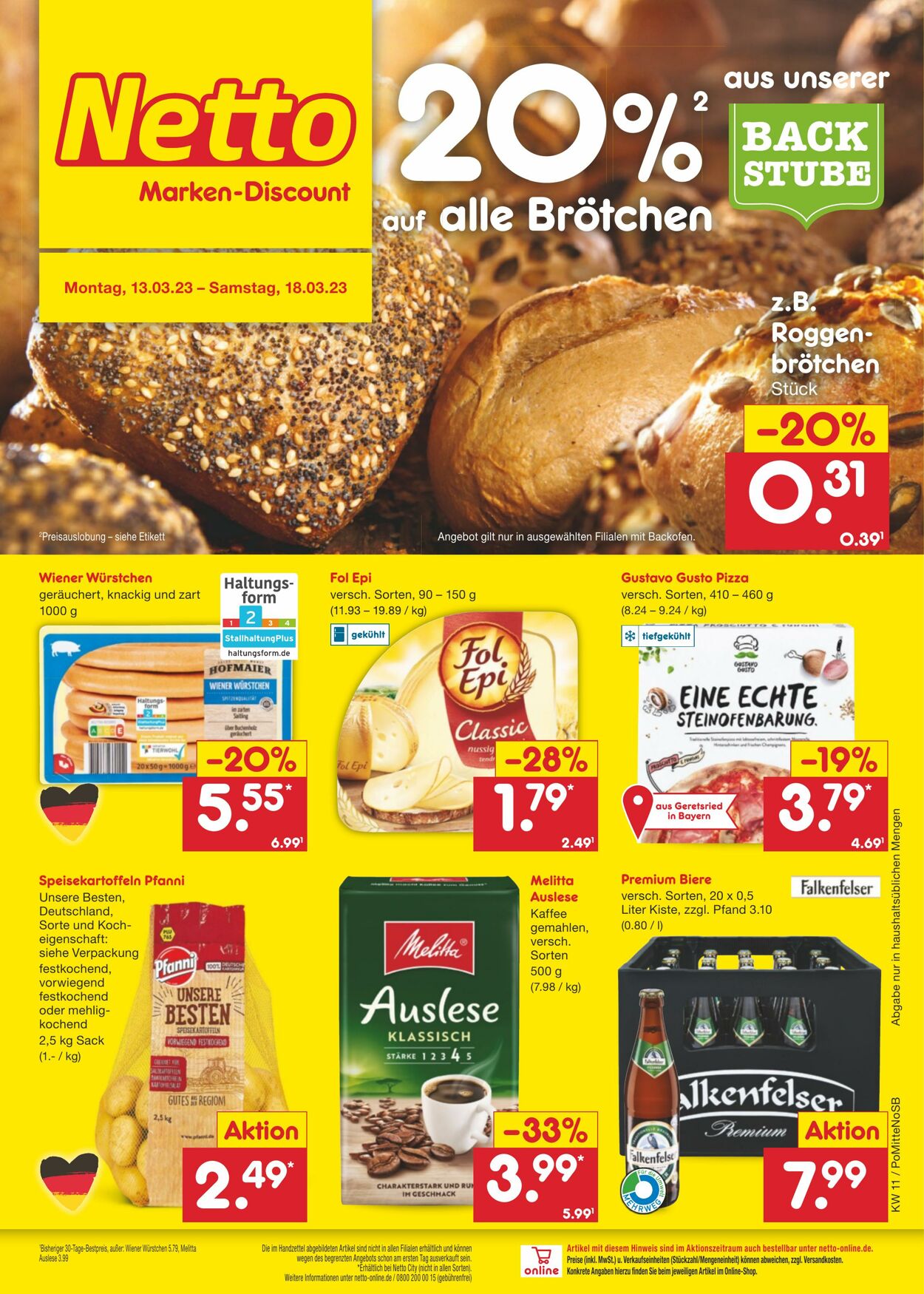 Prospekt Netto-Marken-Discount 13.03.2023 - 18.03.2023