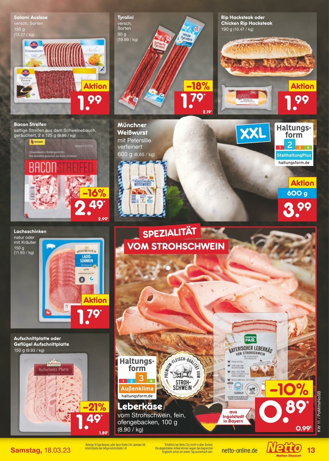 Prospekt Netto-Marken-Discount 13.03.2023 - 18.03.2023