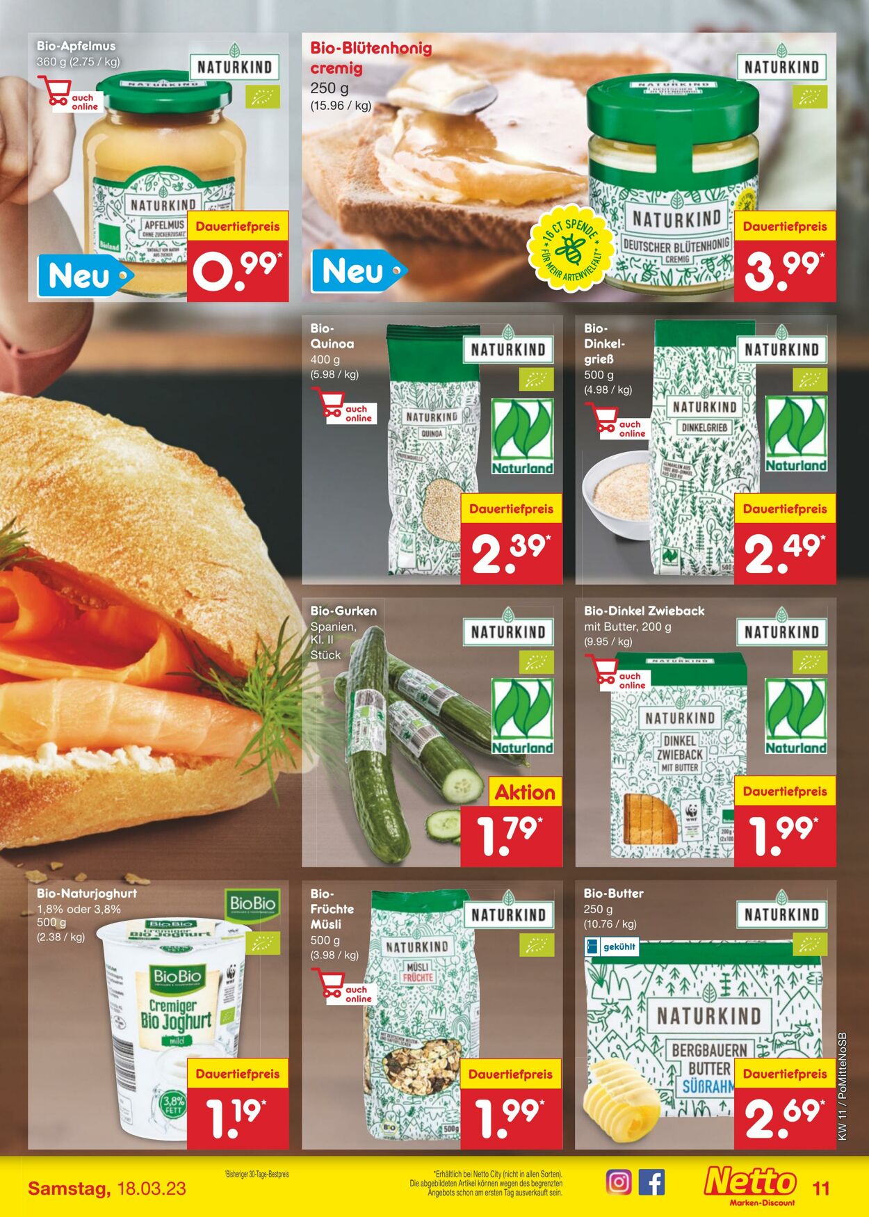 Prospekt Netto-Marken-Discount 13.03.2023 - 18.03.2023