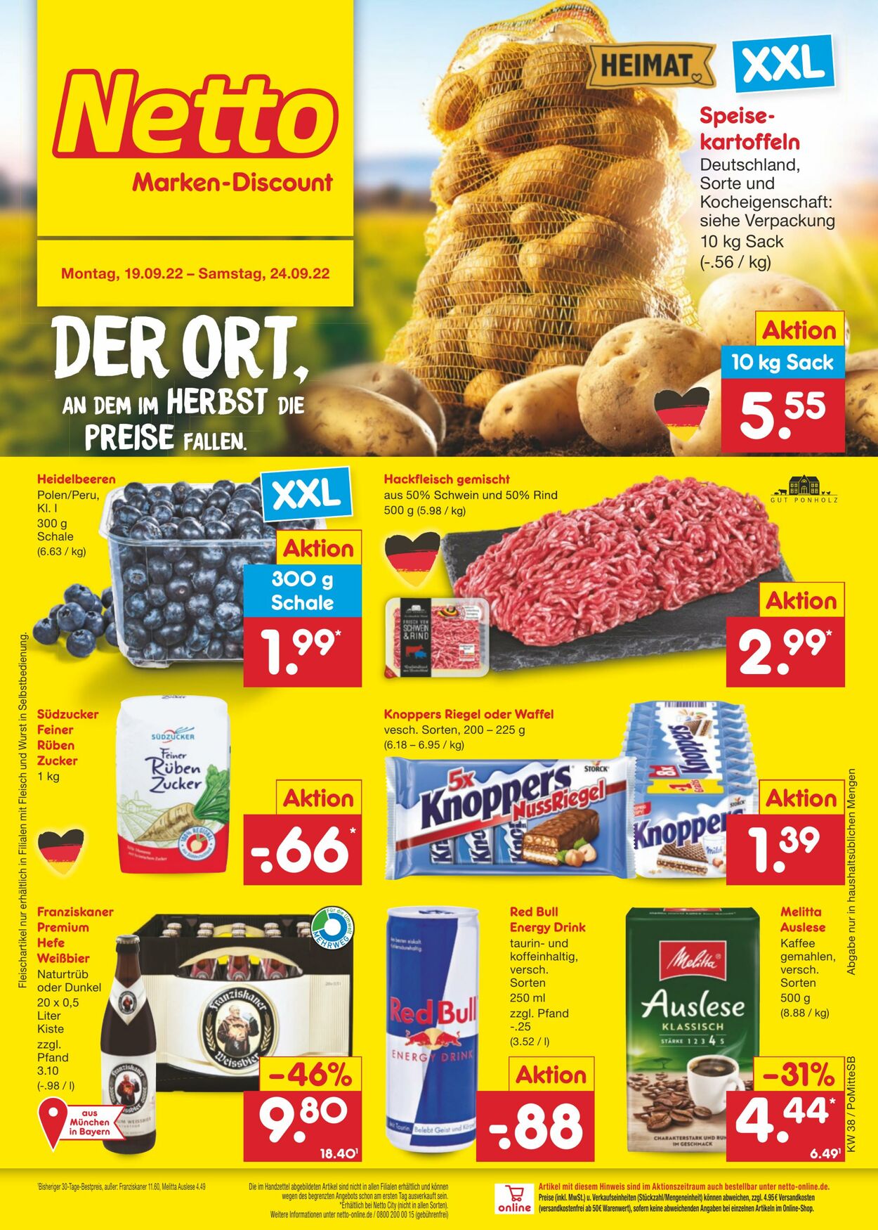 Prospekt Netto-Marken-Discount 19.09.2022 - 24.09.2022