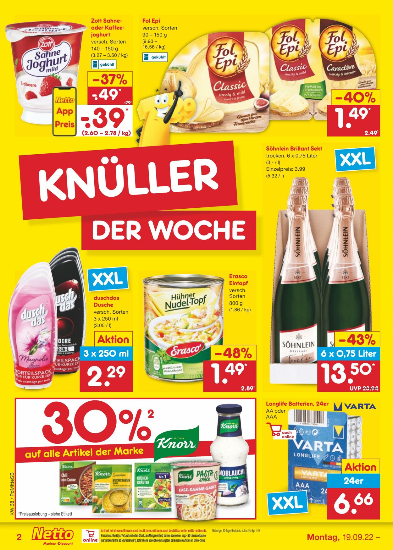 Prospekt Netto-Marken-Discount 19.09.2022 - 24.09.2022