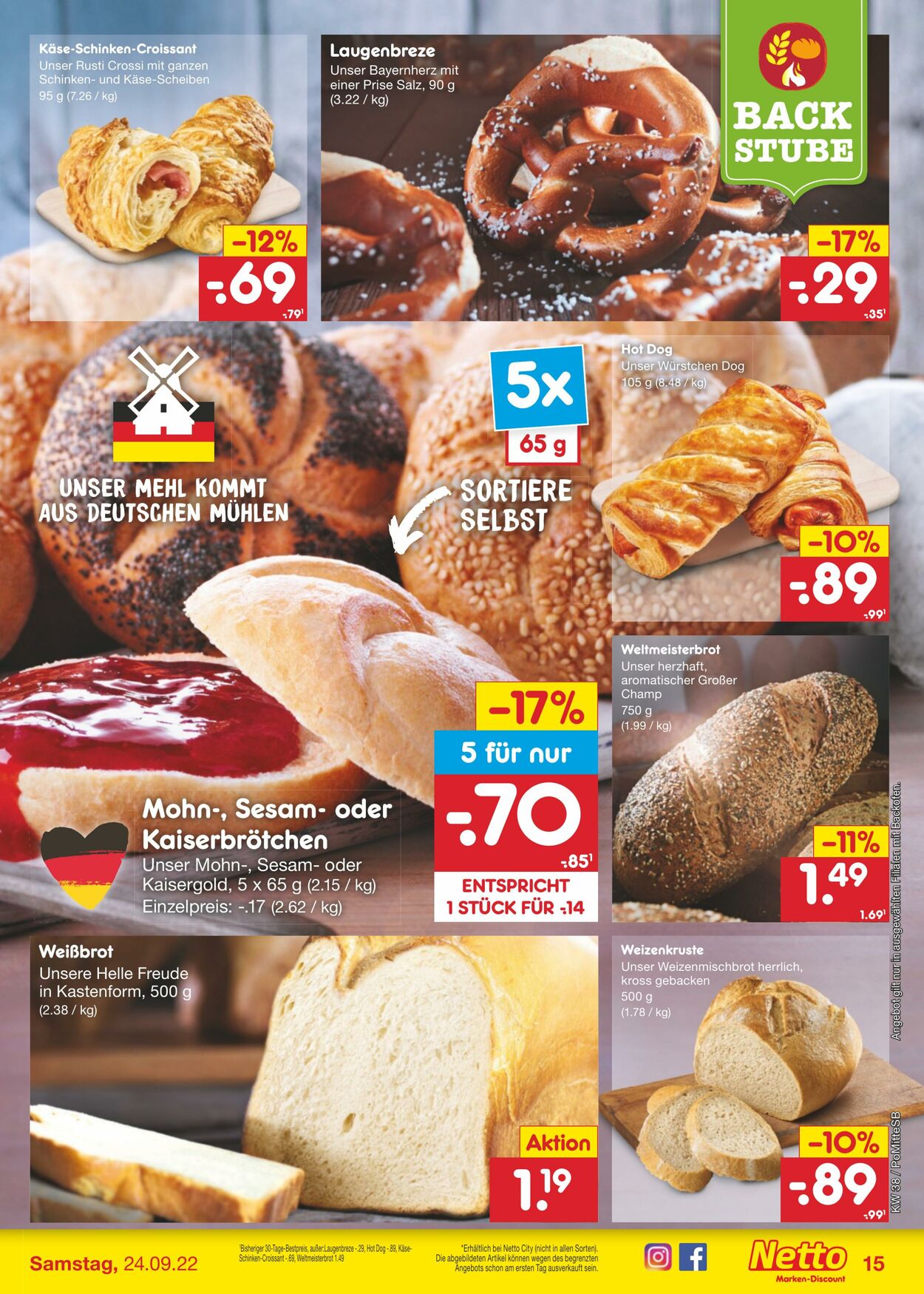 Prospekt Netto-Marken-Discount 19.09.2022 - 24.09.2022