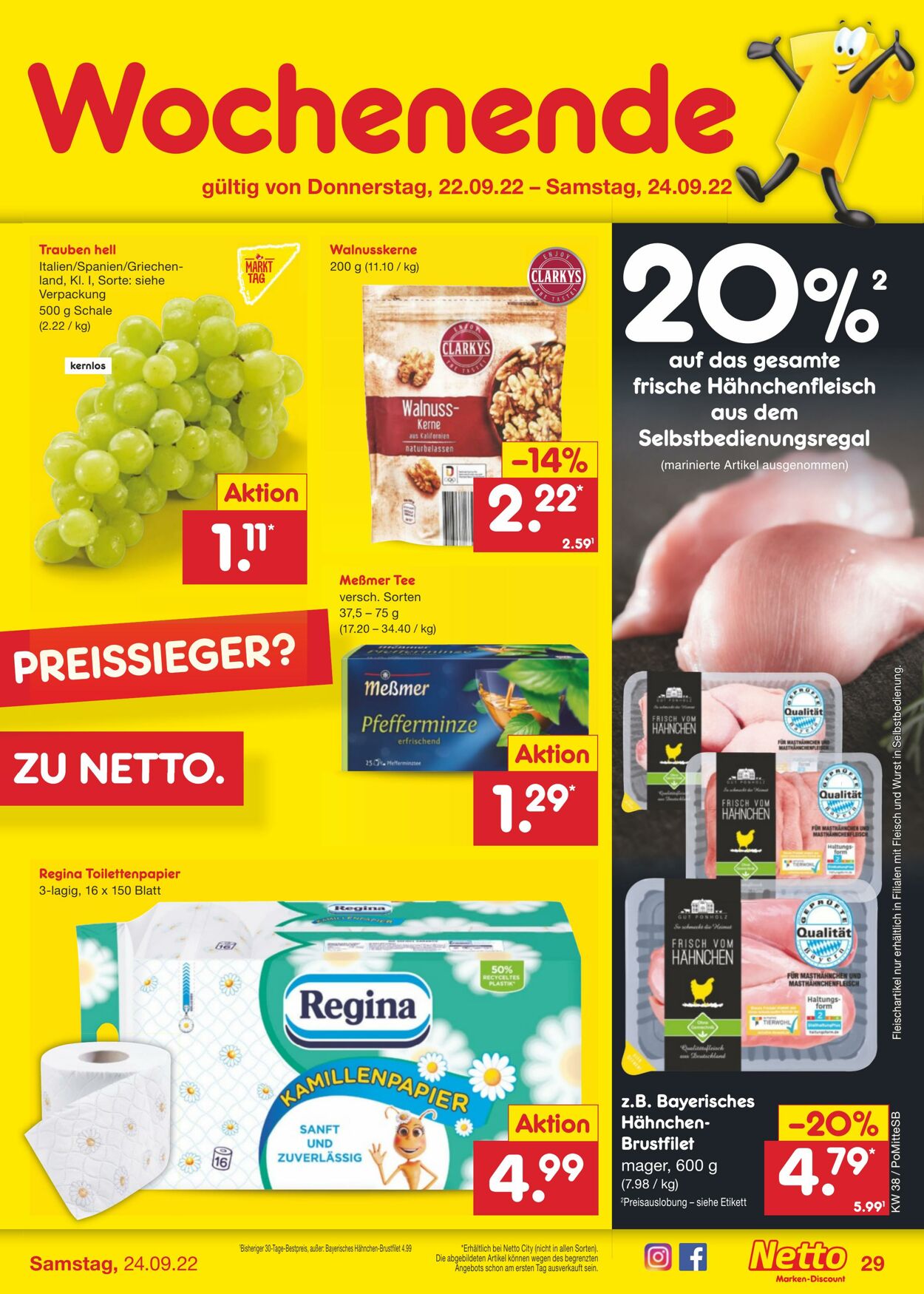 Prospekt Netto-Marken-Discount 19.09.2022 - 24.09.2022